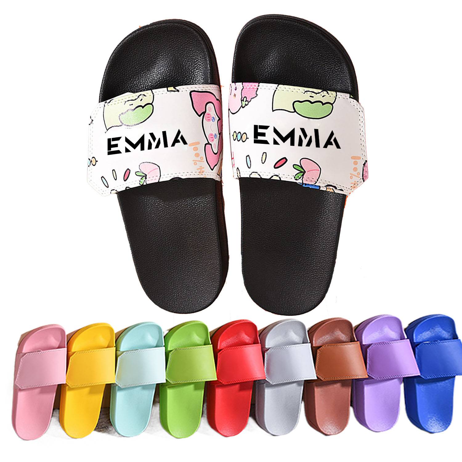 Custom Slippers W/ Hook&Loop for Men and Women