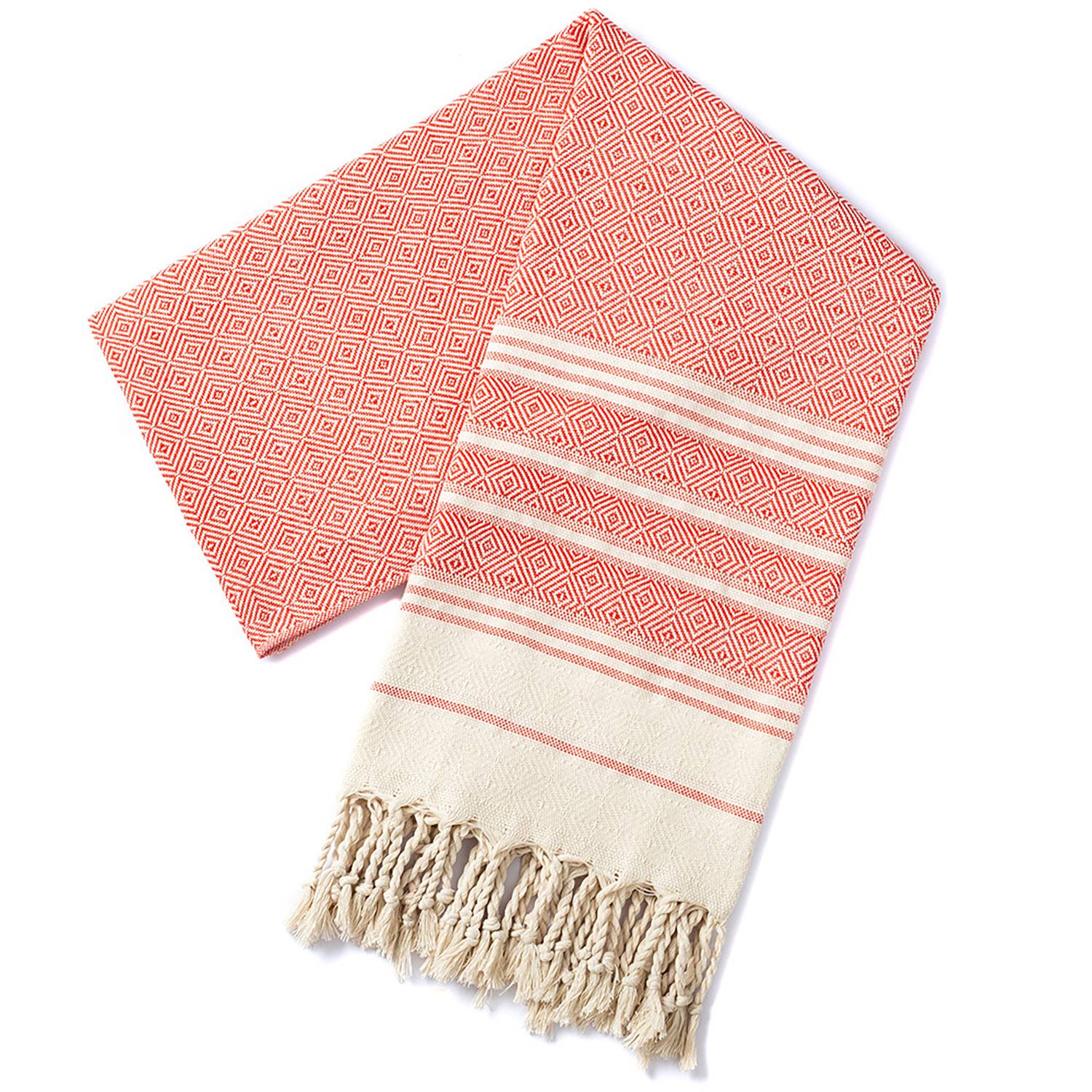 Lightweight Quick-Dry Tassel Cotton Beach Towel - Image 4