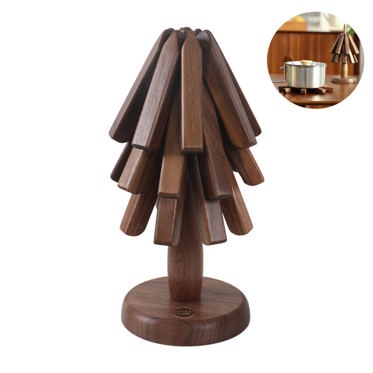 Walnut Wood Coster Pad