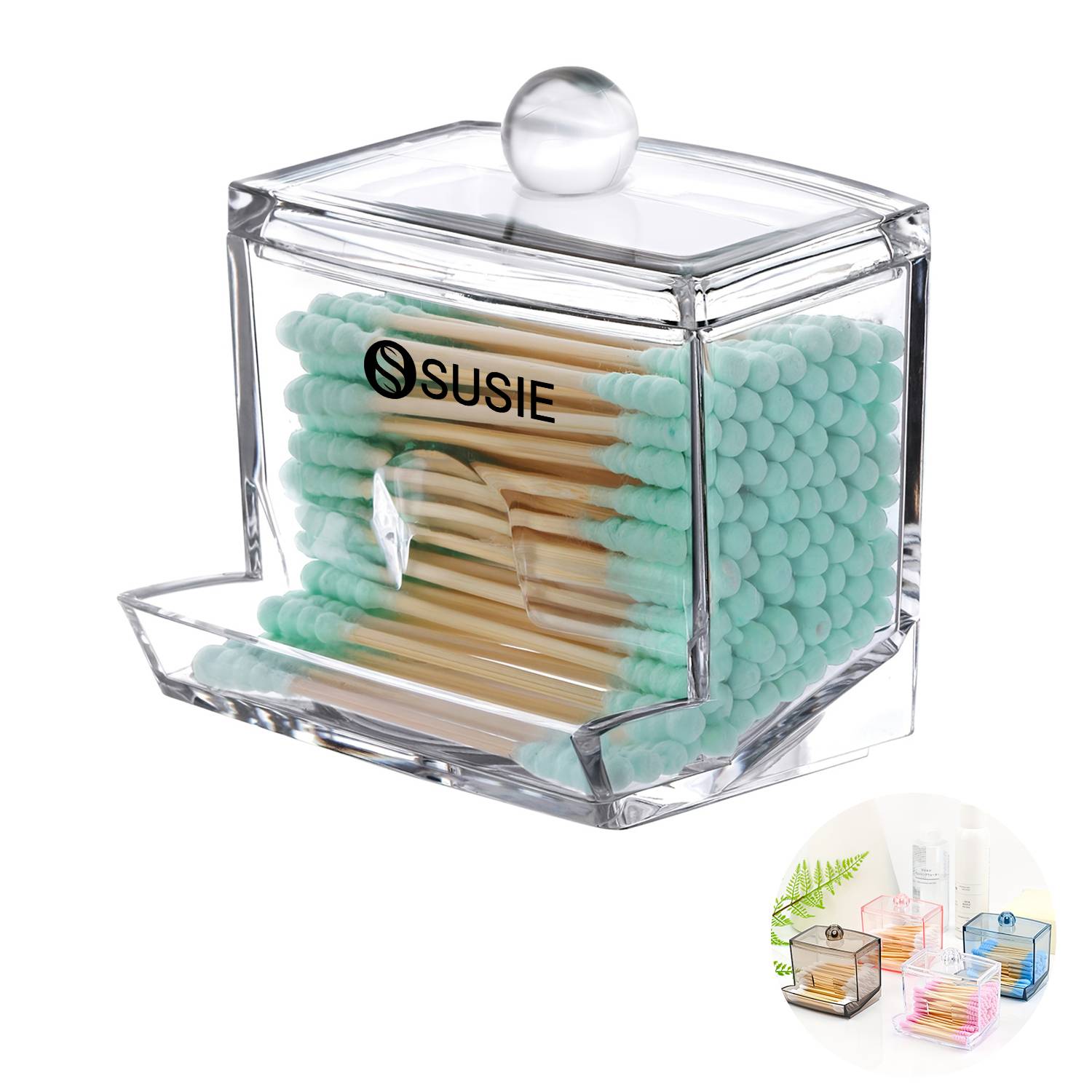 Cotton Ball Dispenser Organize