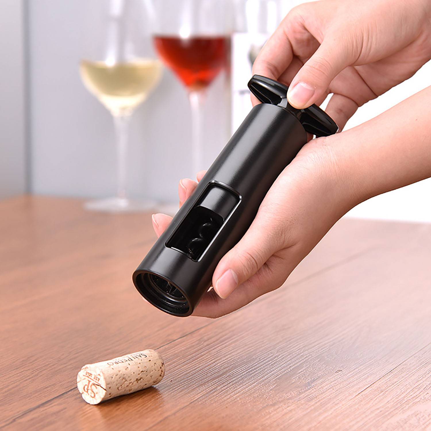Wine Opener With Foil Cutter - Image 4