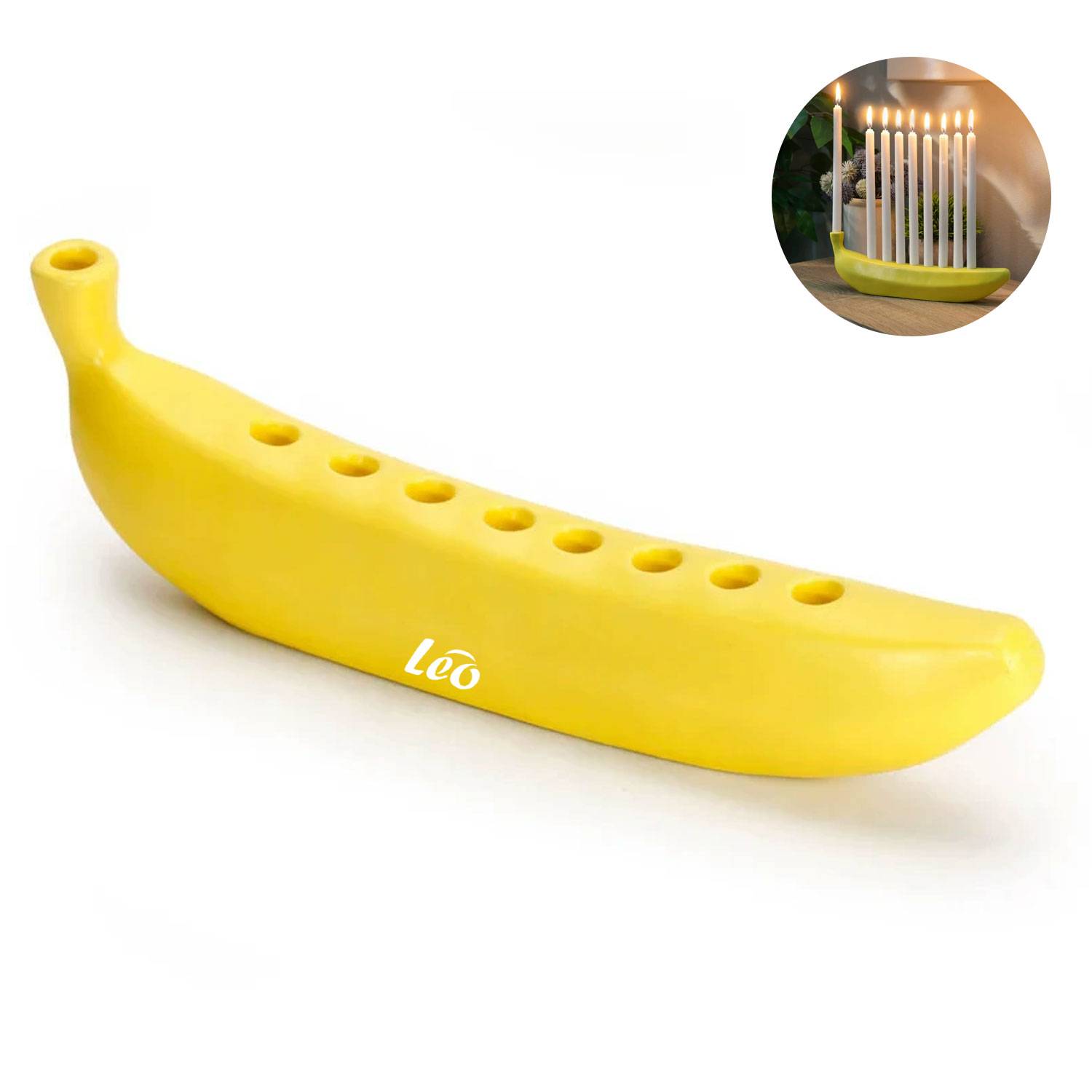 Creative and Fun Portable Banana themed Candlestick