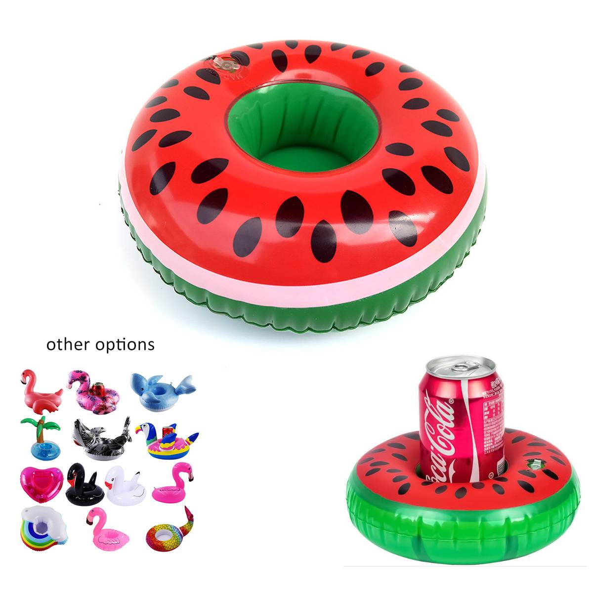 Inflatable Watermelon Floating Coaster
