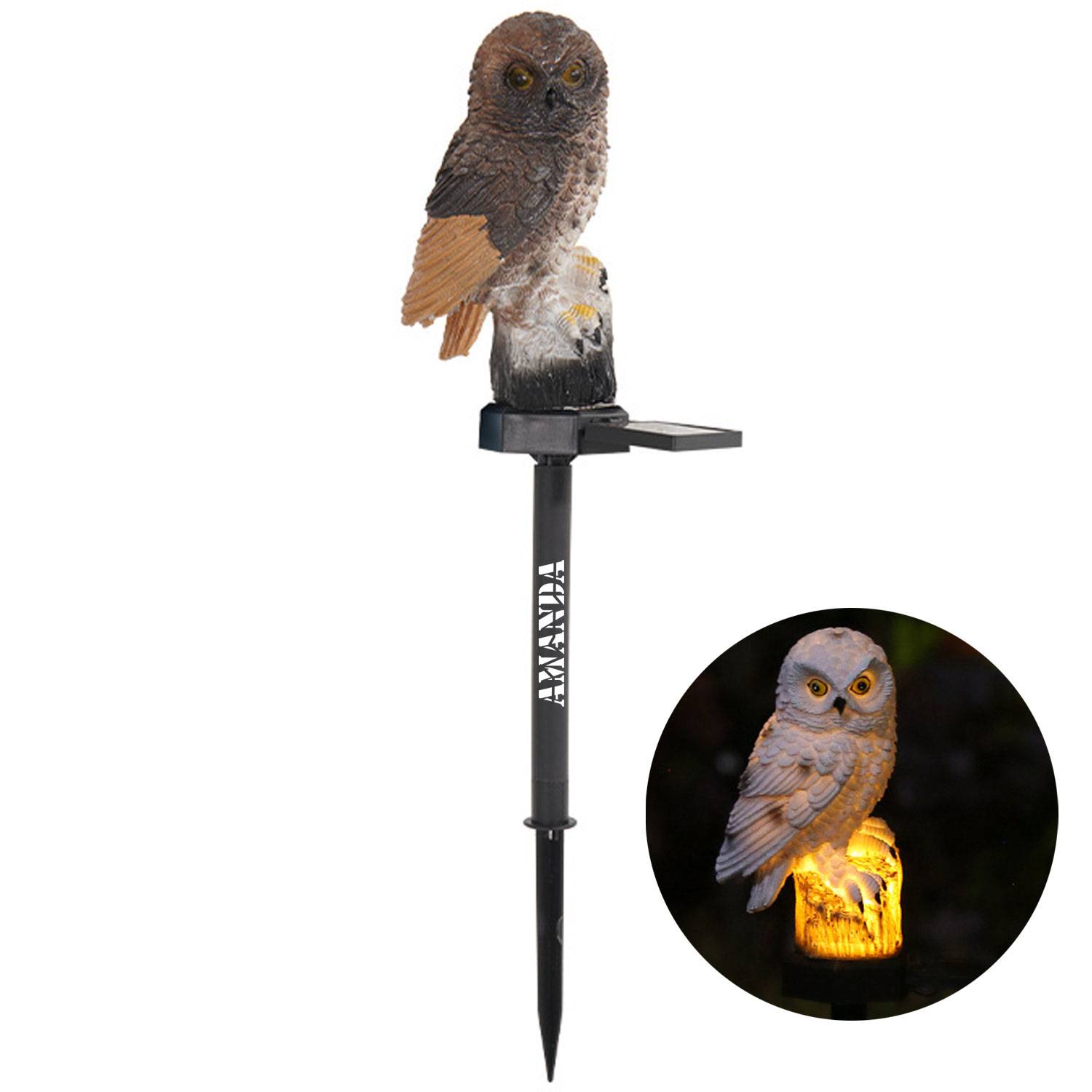 Garden Waterproof Owl Solar LED Light