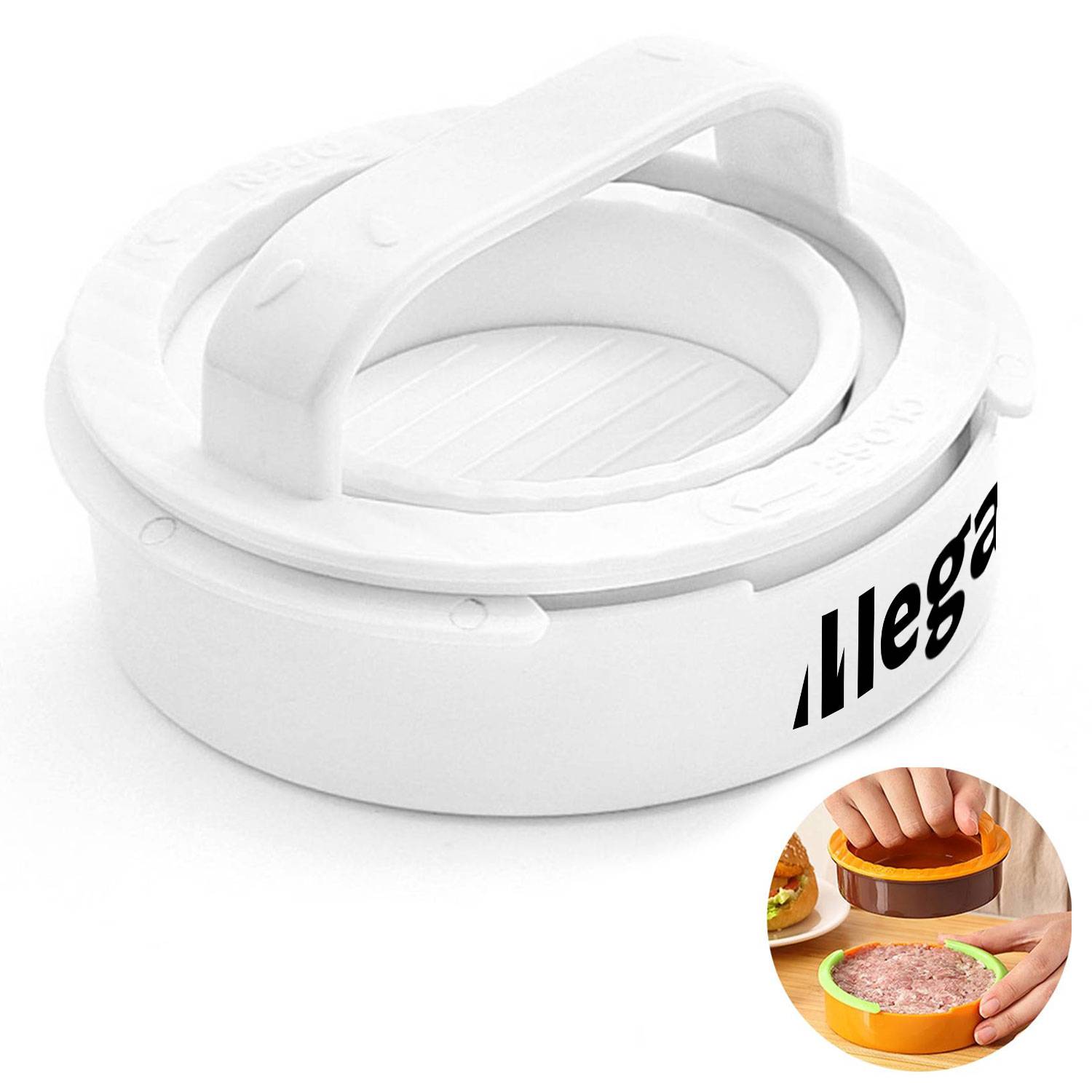 Round Hamburger Patty Press