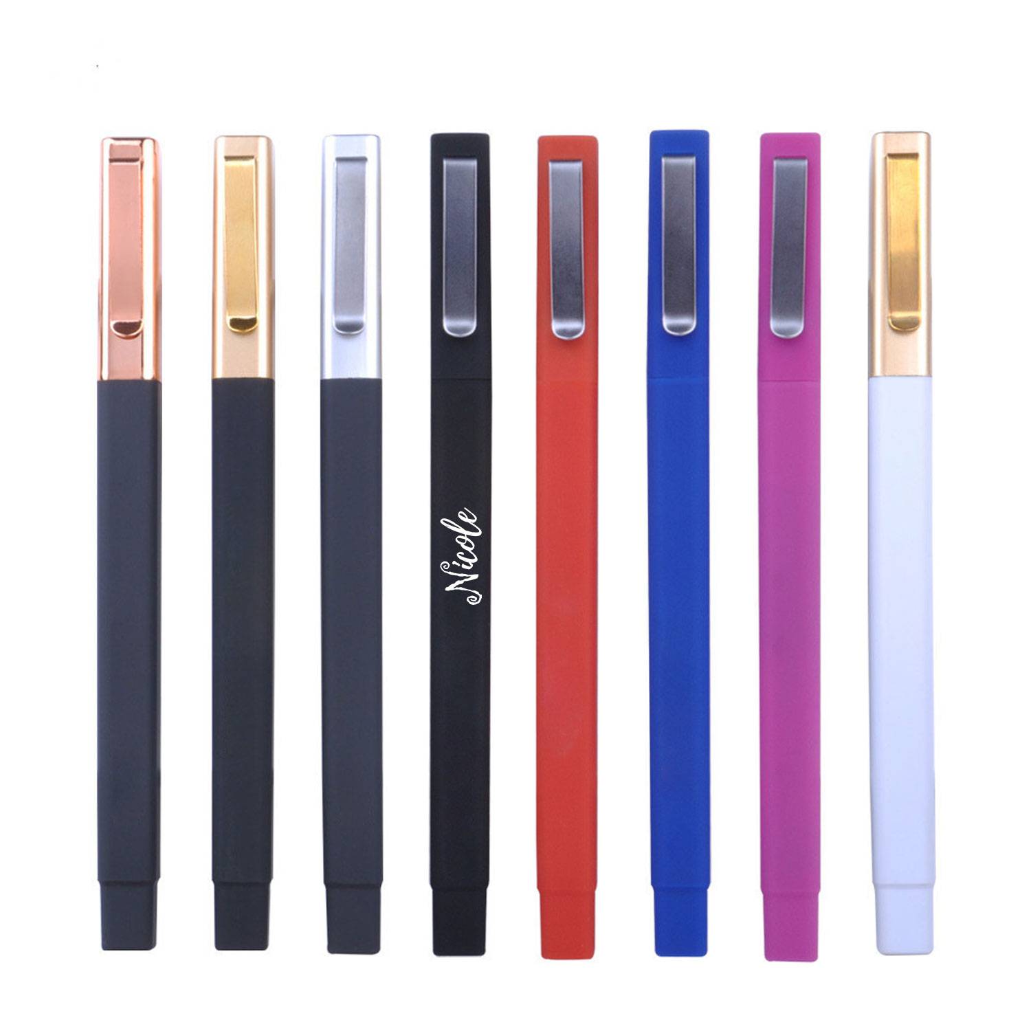 Square ABS Plastic Ballpoint Pen