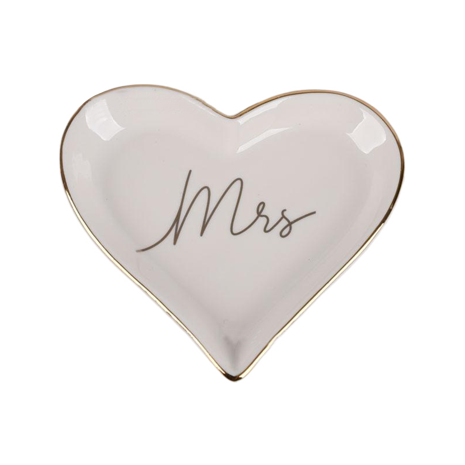 Ceramic Heart Shape Ring Holder Jewelry Tray - Image 5