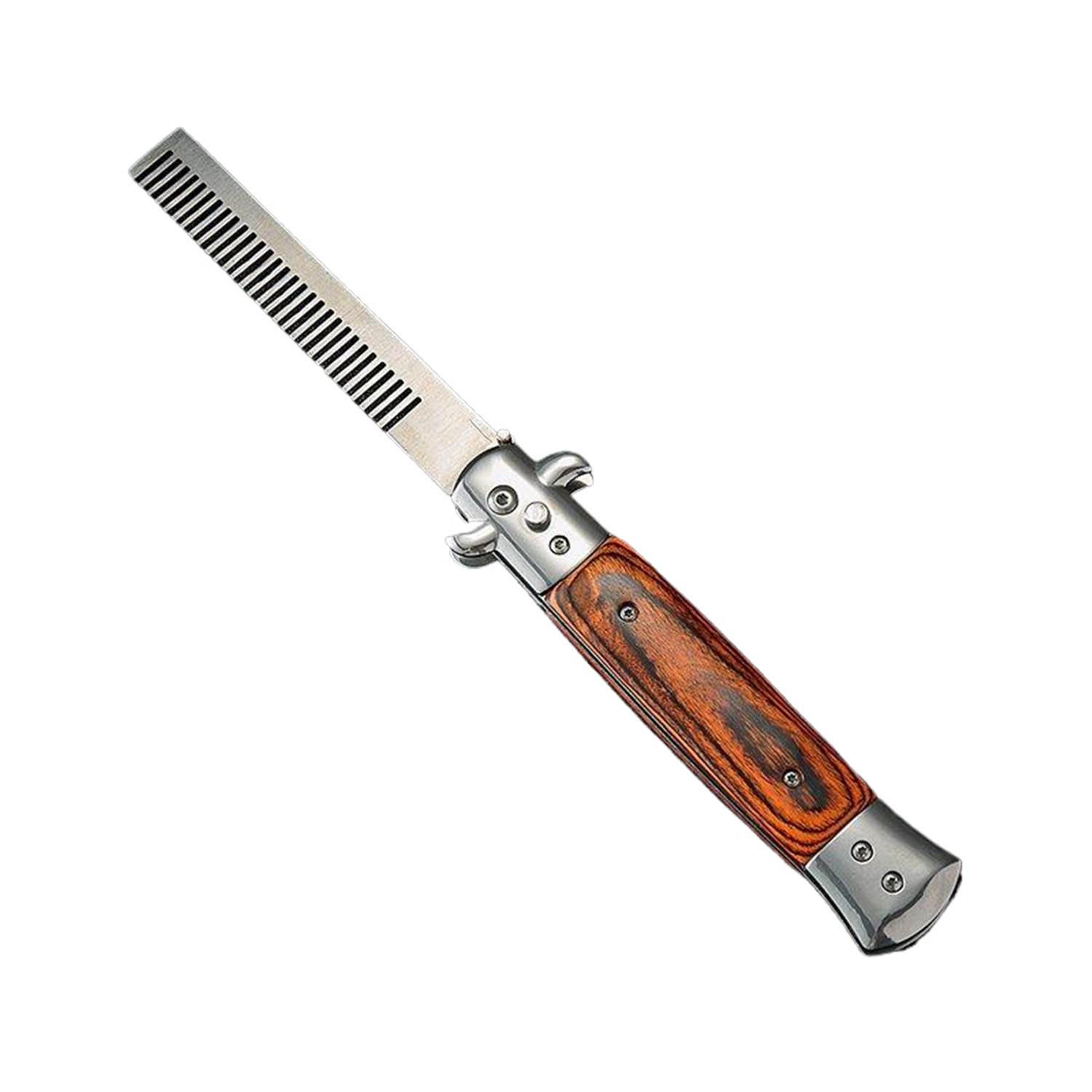 Stainless Steel Folding Comb w/ Resin Handle - Image 7