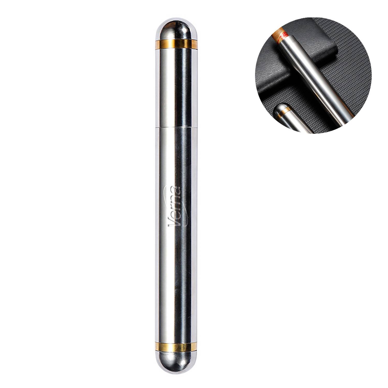 Portable Stainless Steel Cigar Tube