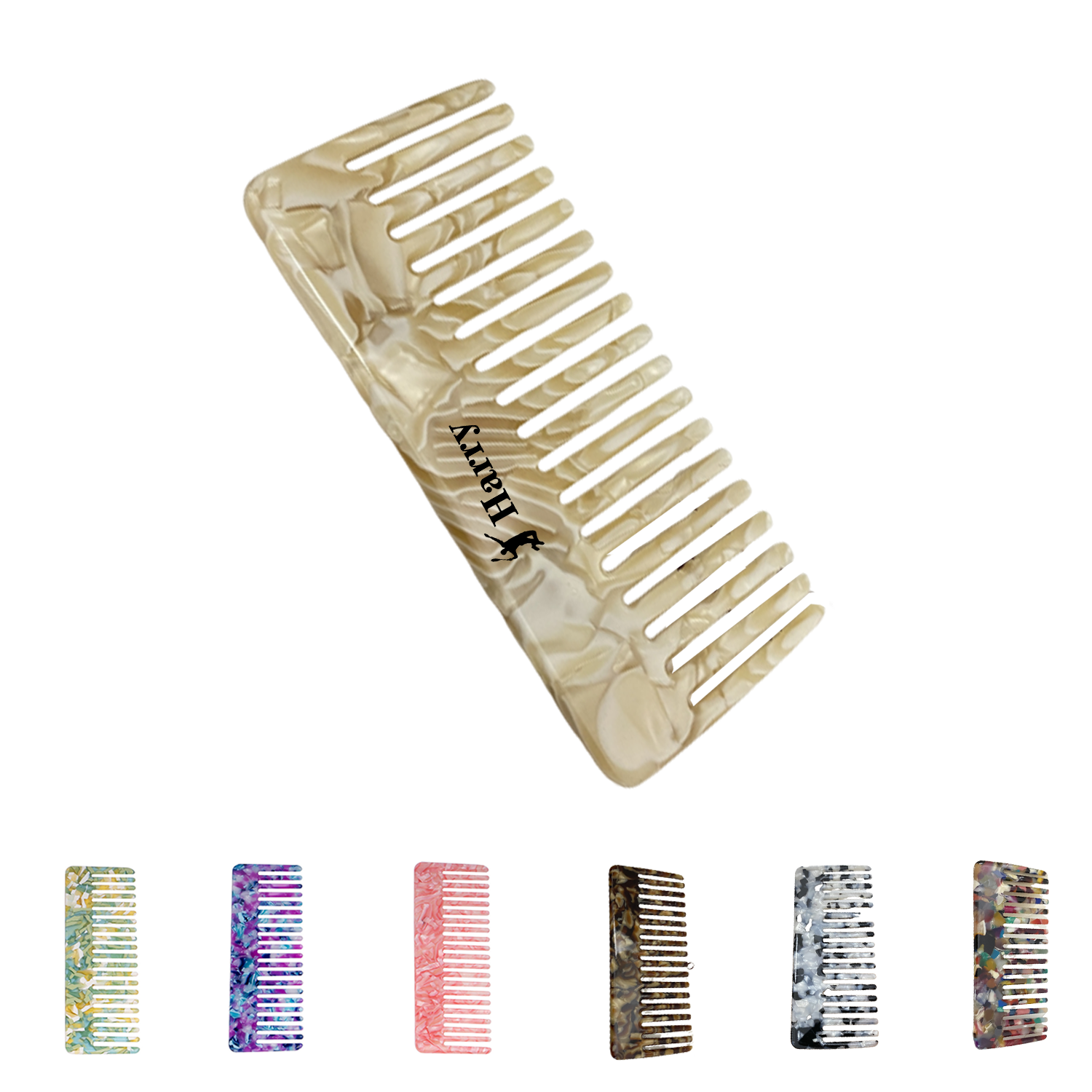 Colorful Hair Combs