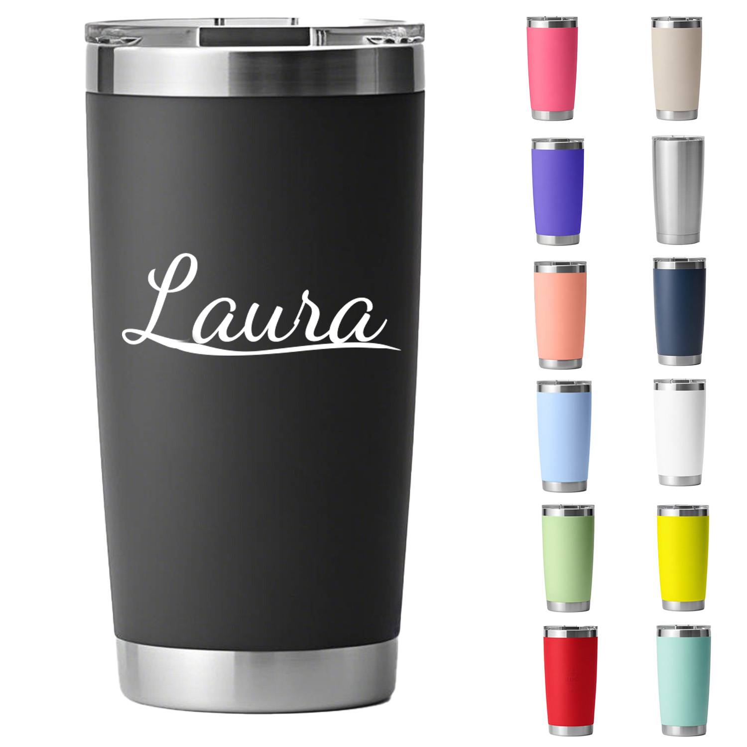 20oz Stainless Steel Insulated Travel Tumbler