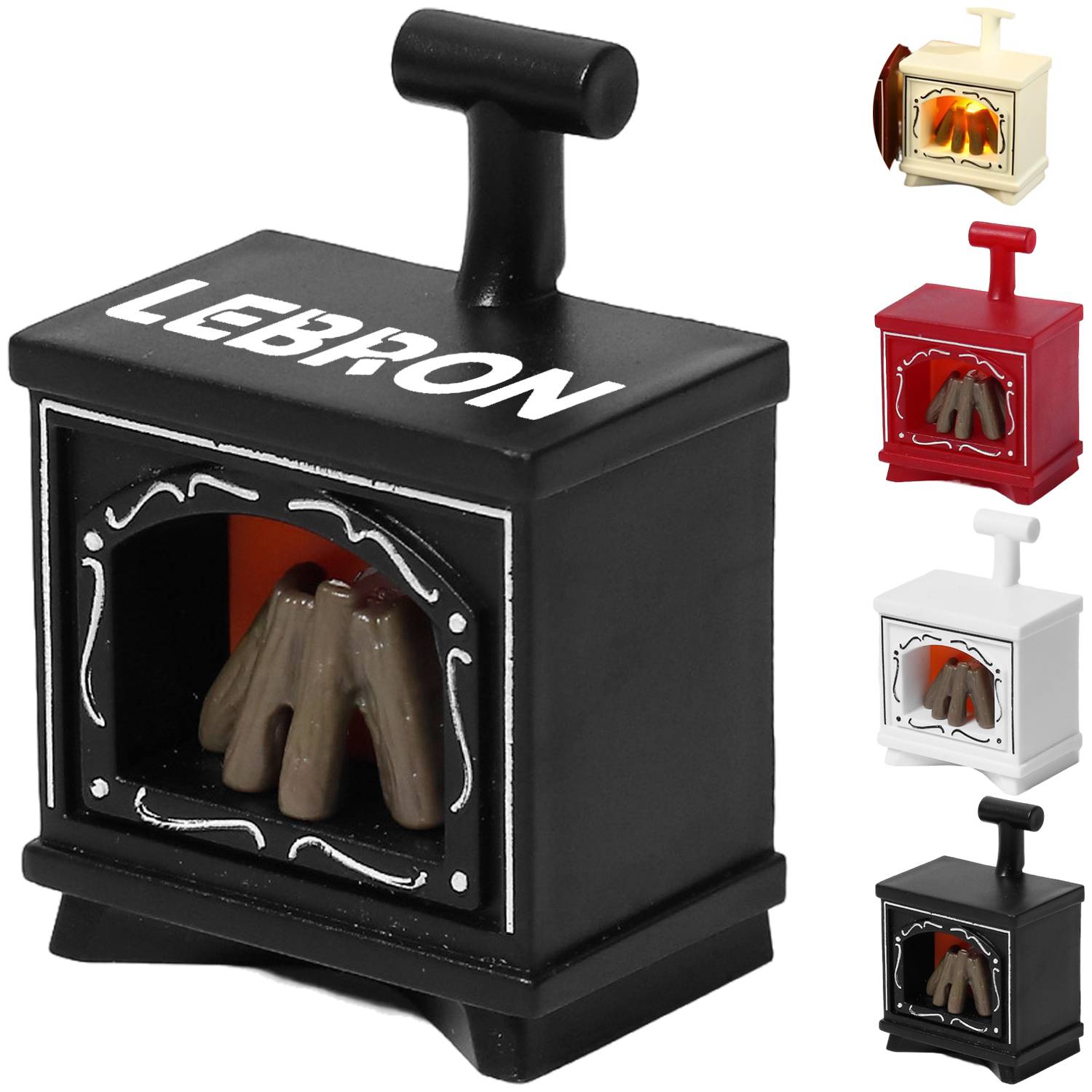 Mini LED Faux Fireplace Light