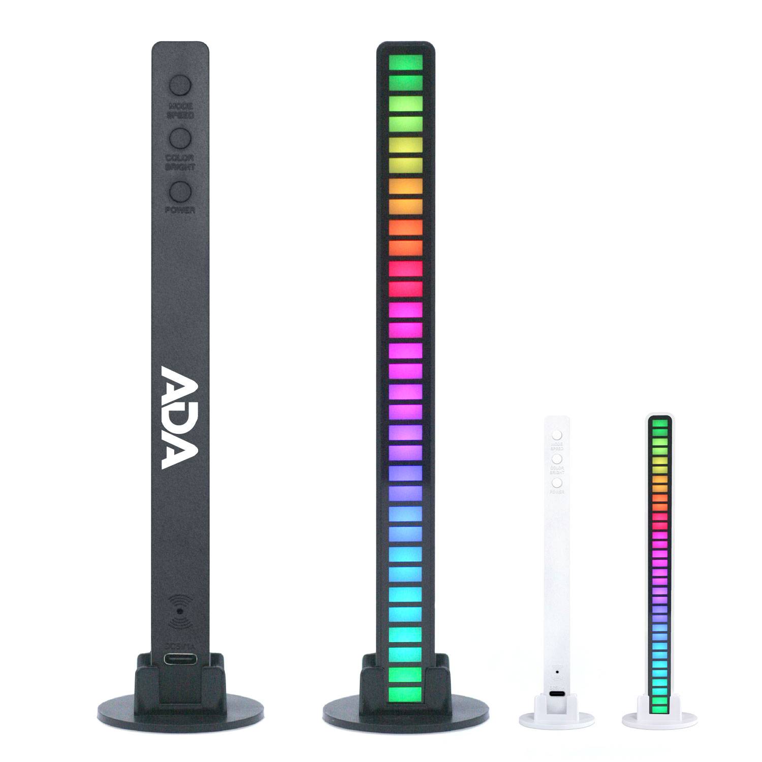 RGB Voice Control LED Music Pickup Light Bar