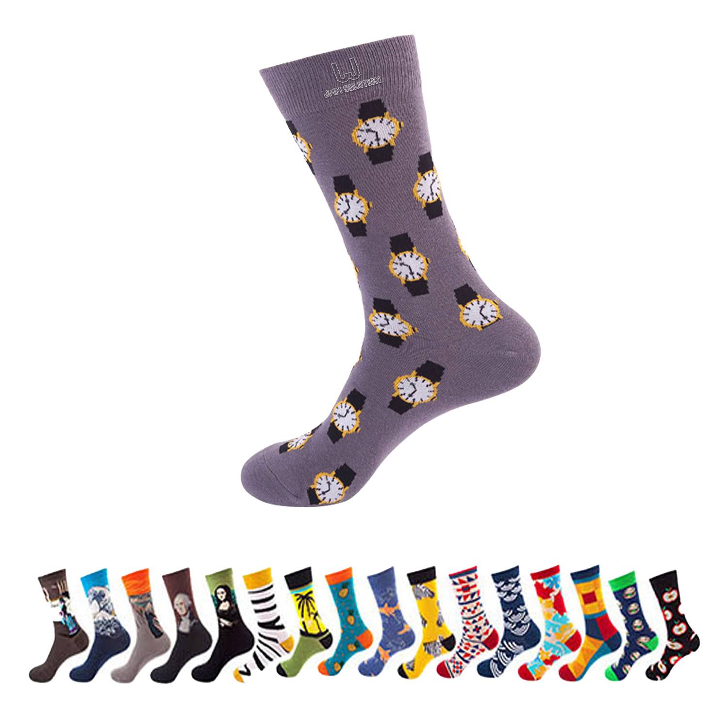 Colorful Patterns Super Soft Fashion Casual Socks