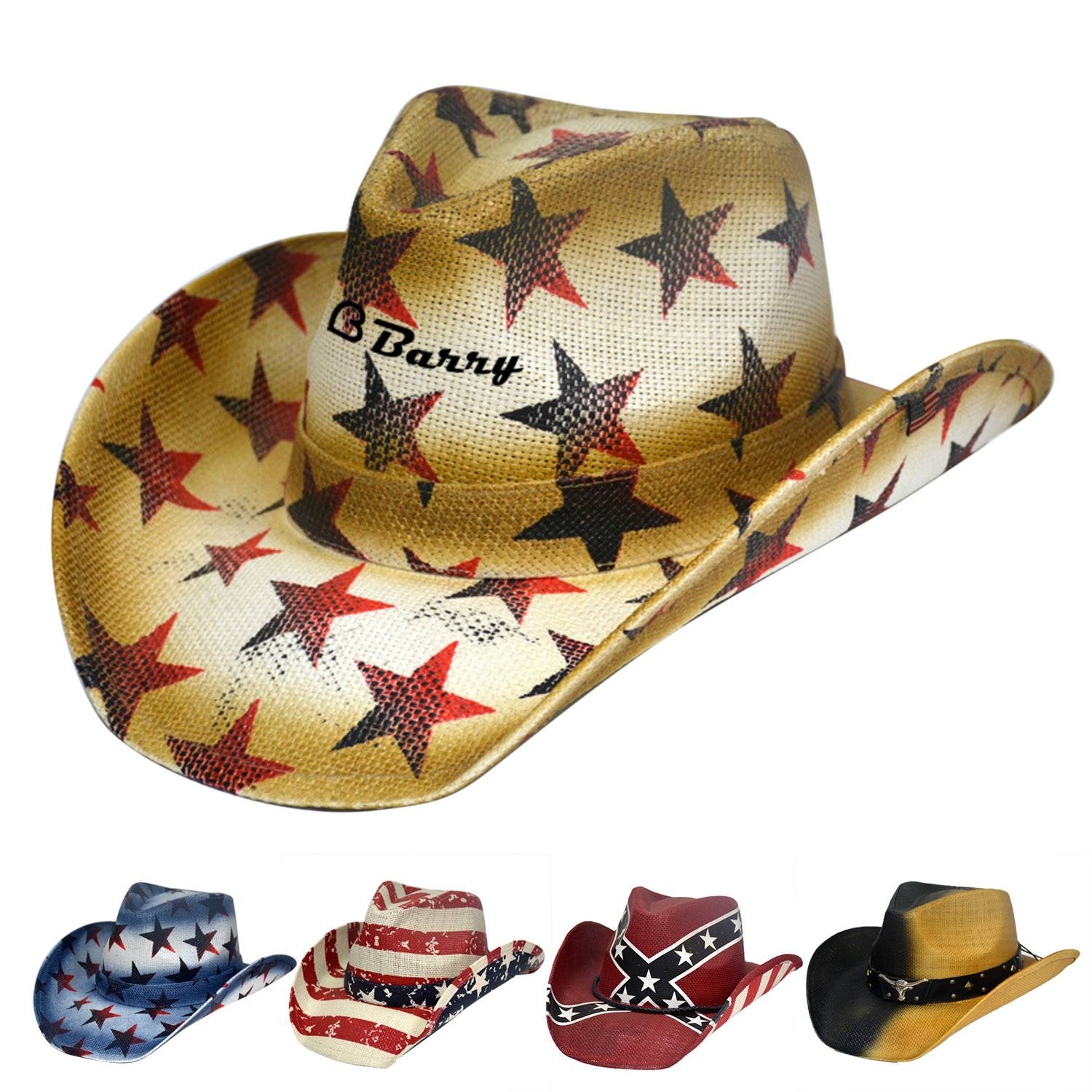 Stylish Papyrus Cowboy Hat