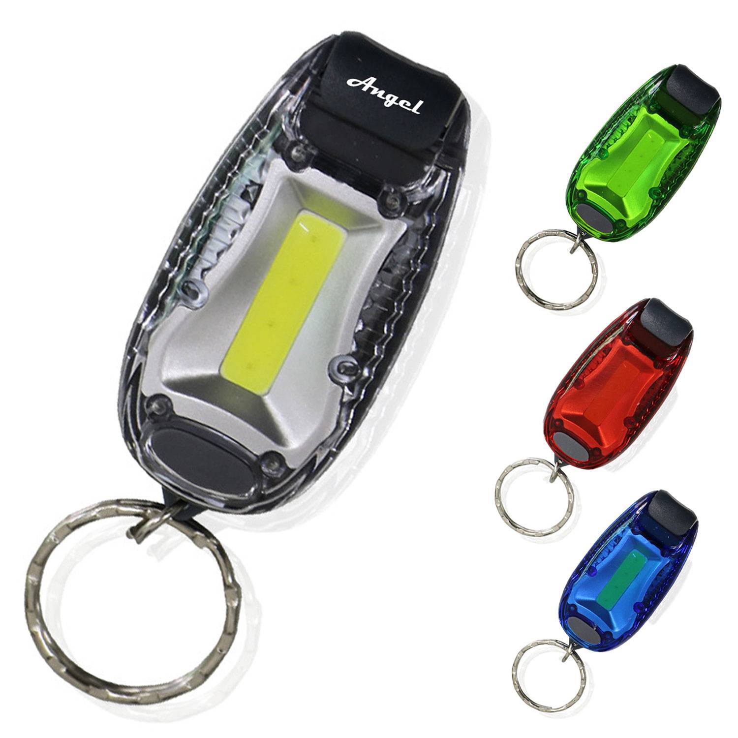 LED Safety Light Keychain - Multi-Use for Night Cycling