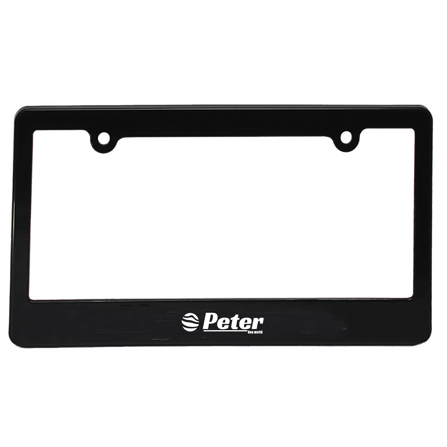 Durable ABS Plastic 3D Universal License Plate Frame Holder