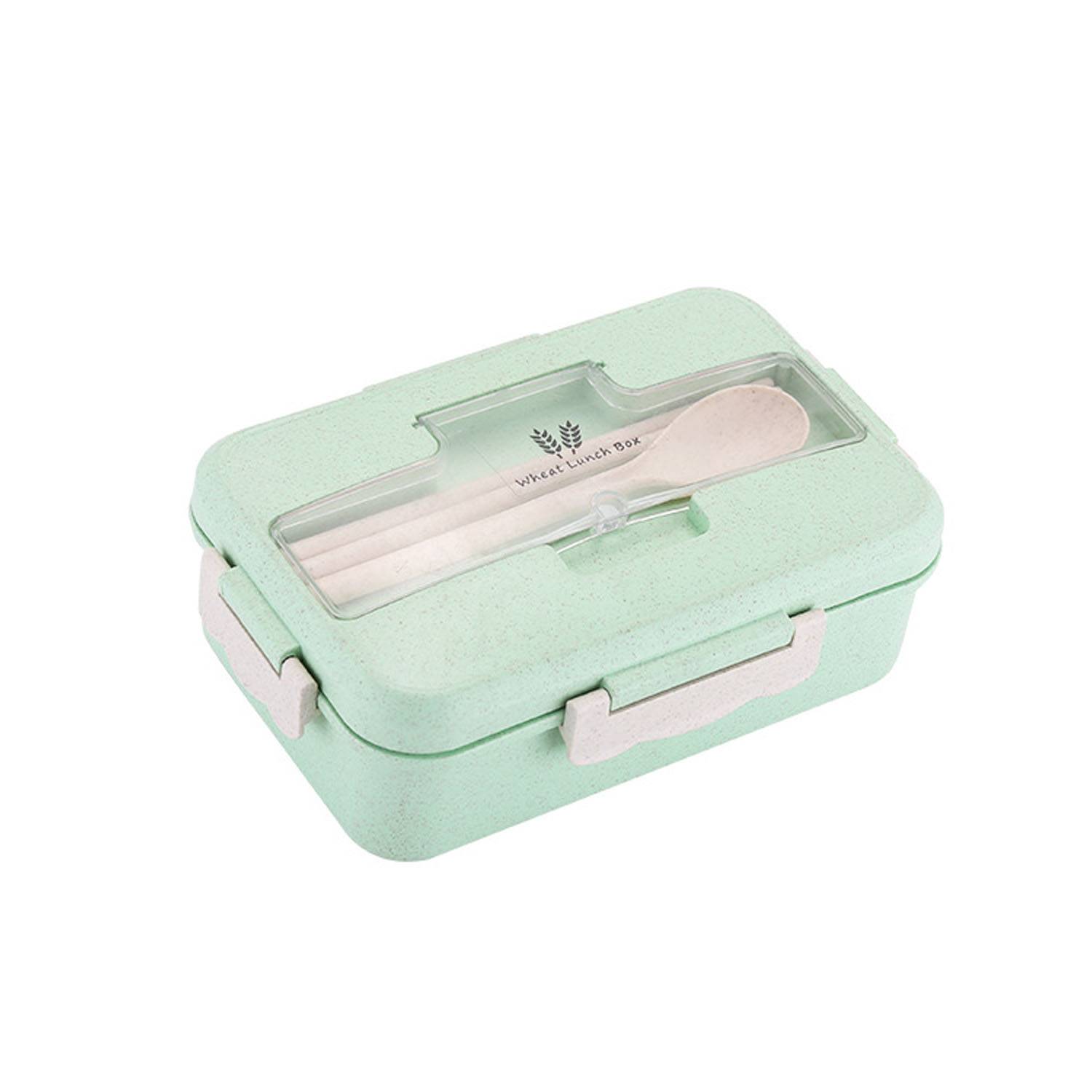 Large Capacity Leakproof Wheat Straw Lunch Box - Image 4