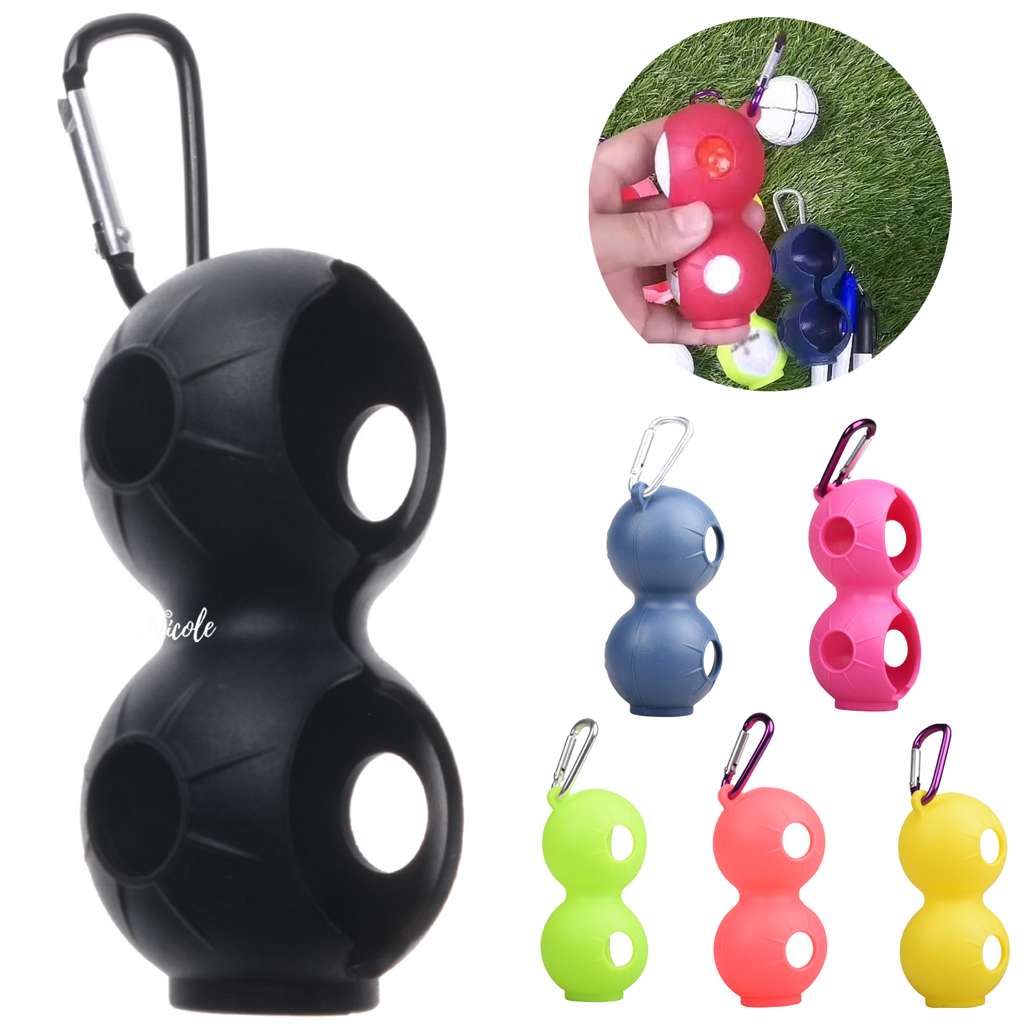 Silicone Golf Ball Protective Cover