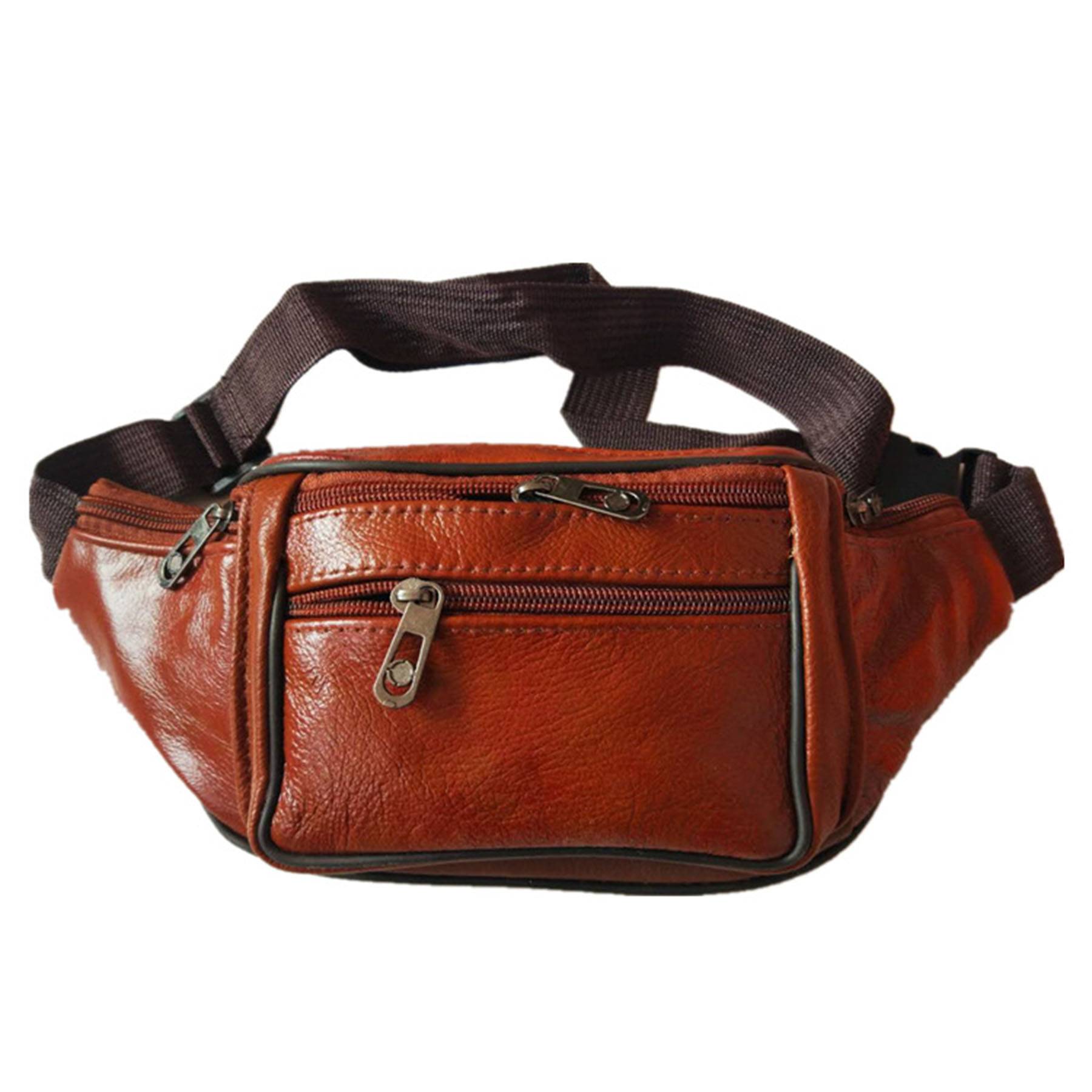 PU Leather Fanny pack Cowhide - Image 3