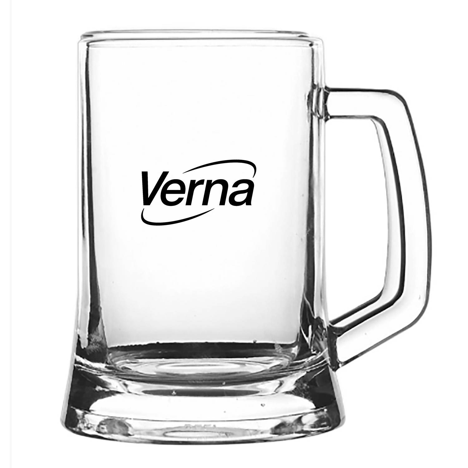 14oz Heavy Base Beer Glass Mug w/ Handle