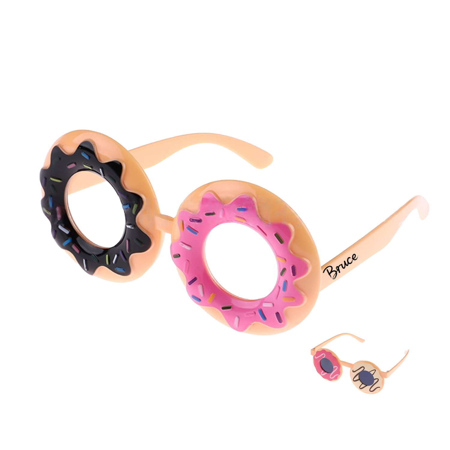Cute Donut Shaped Party Glasses