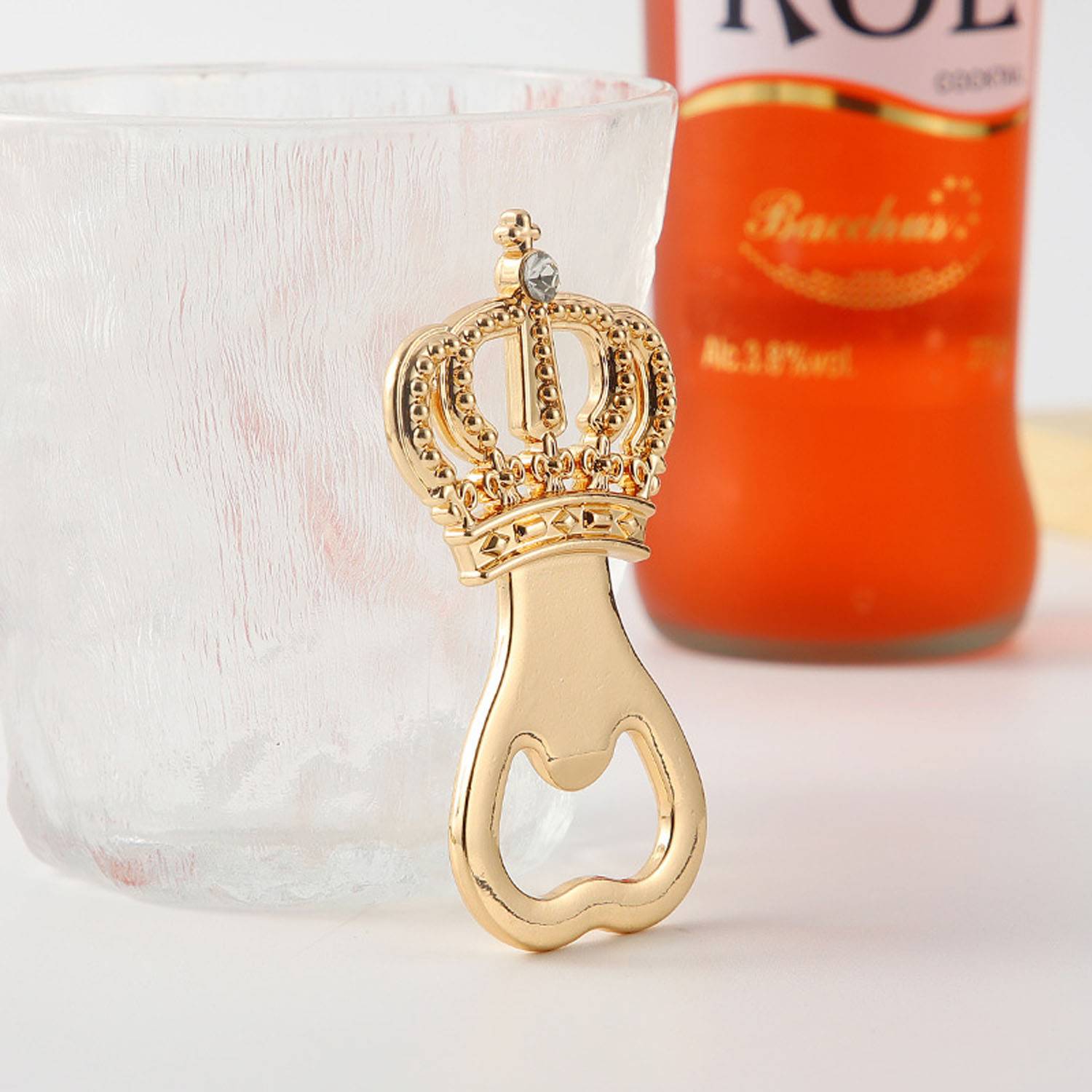 Zinc Alloy Crown Shape Bottle Opener - Image 3