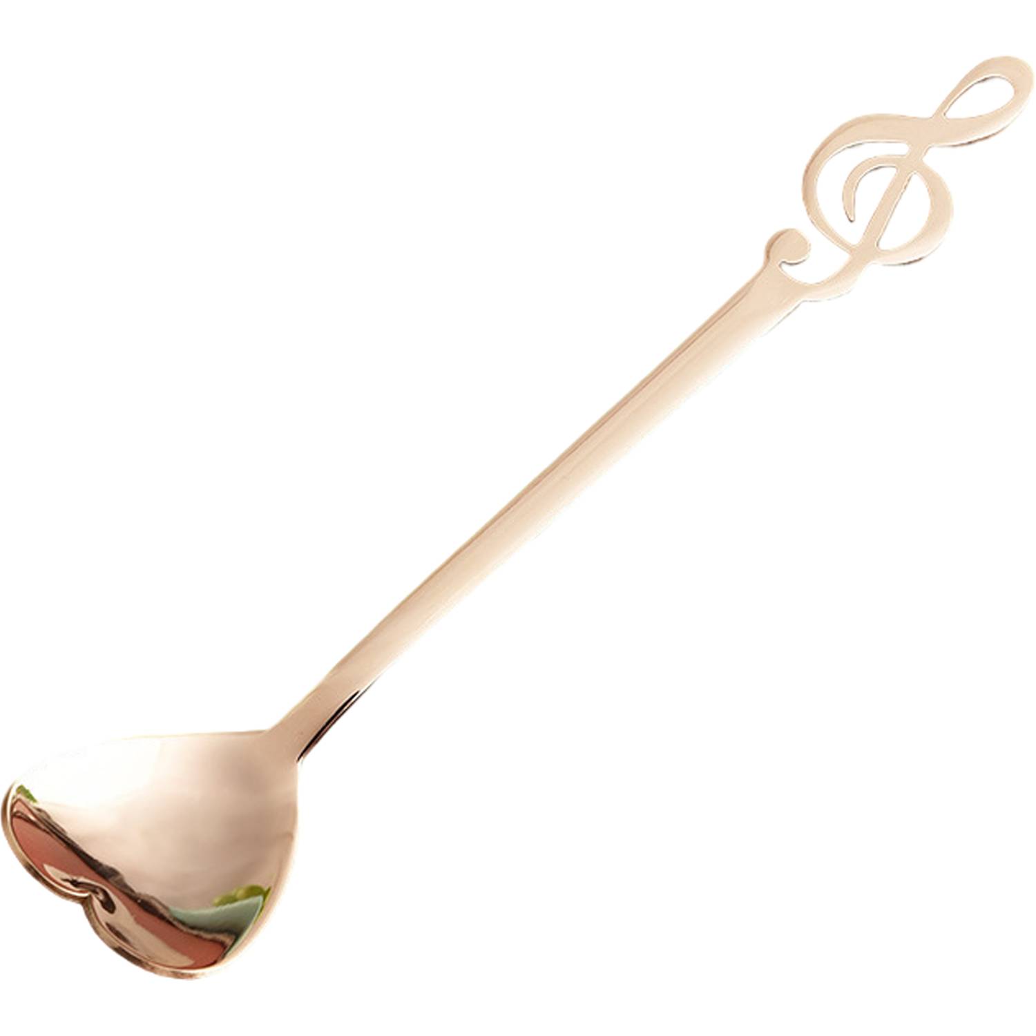 Music Note Heart Shaped Spoon - Image 4