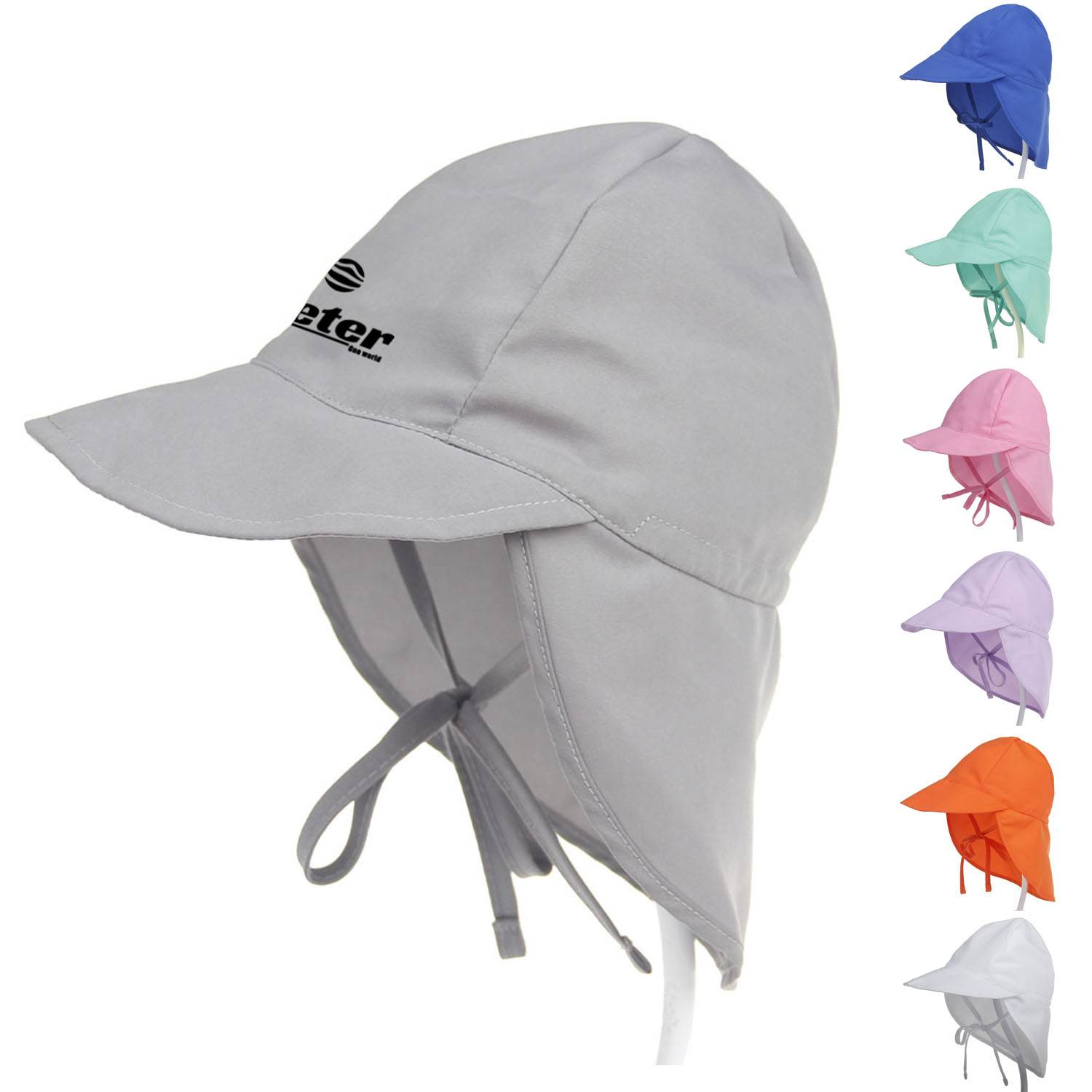Breathable Cotton Baby Sun Hat with UV Protection