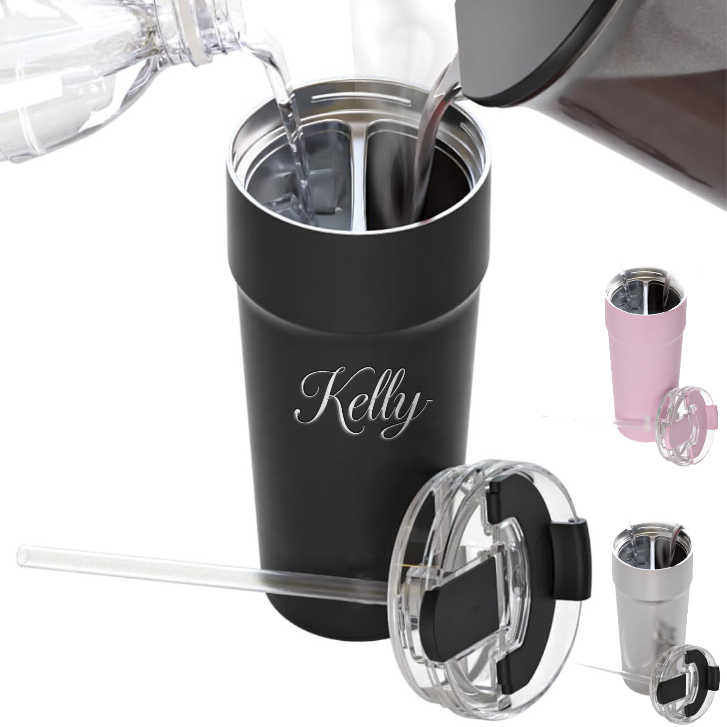 30oz Double Layer Stainless Steel Vacuum Insulated Bottle