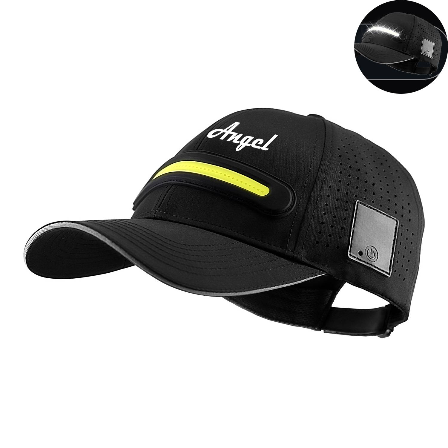USB Rechargeable LED Light Baseball Cap