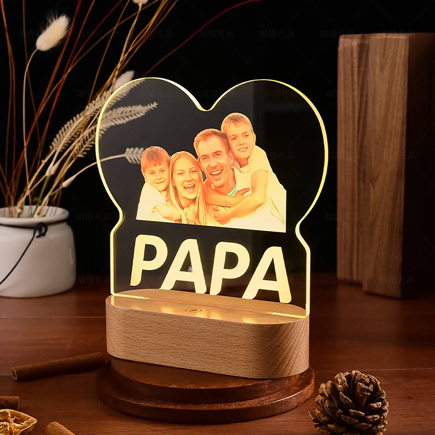 Customized Acrylic LED Night Light Ornament - Image 5