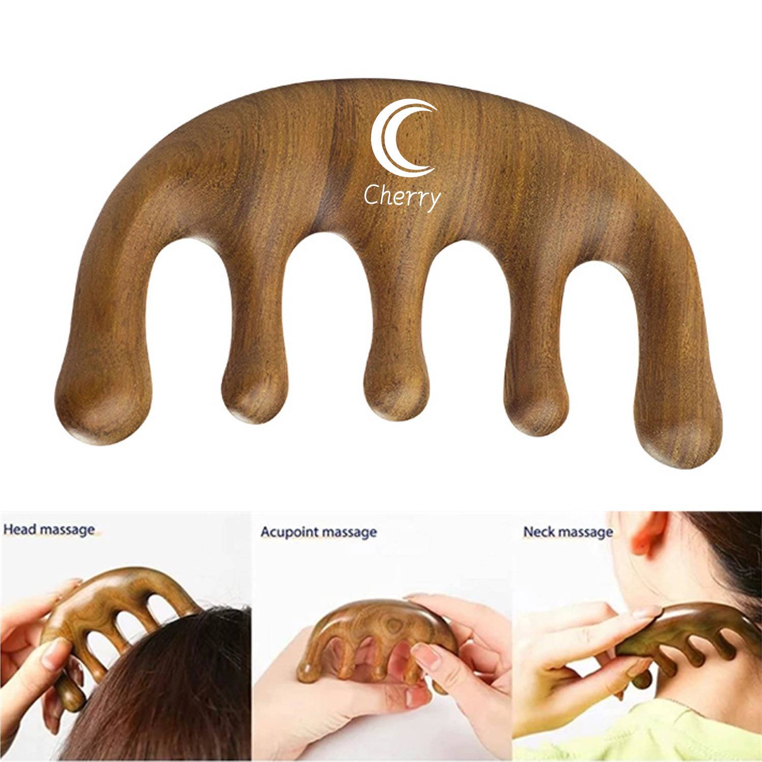 Sandalwood Massage Comb