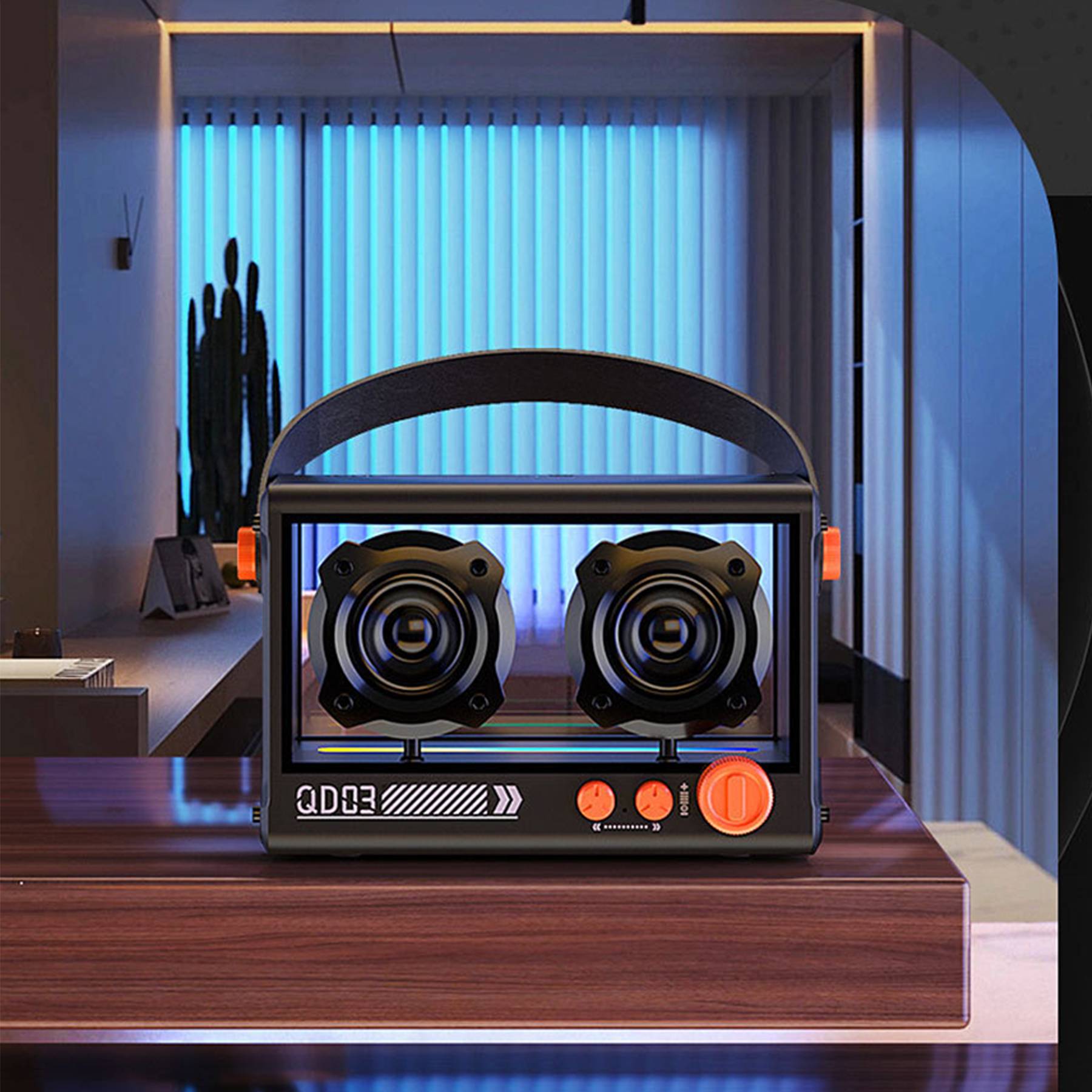 Retro trend Bluetooth speaker w/ microphone - Image 6