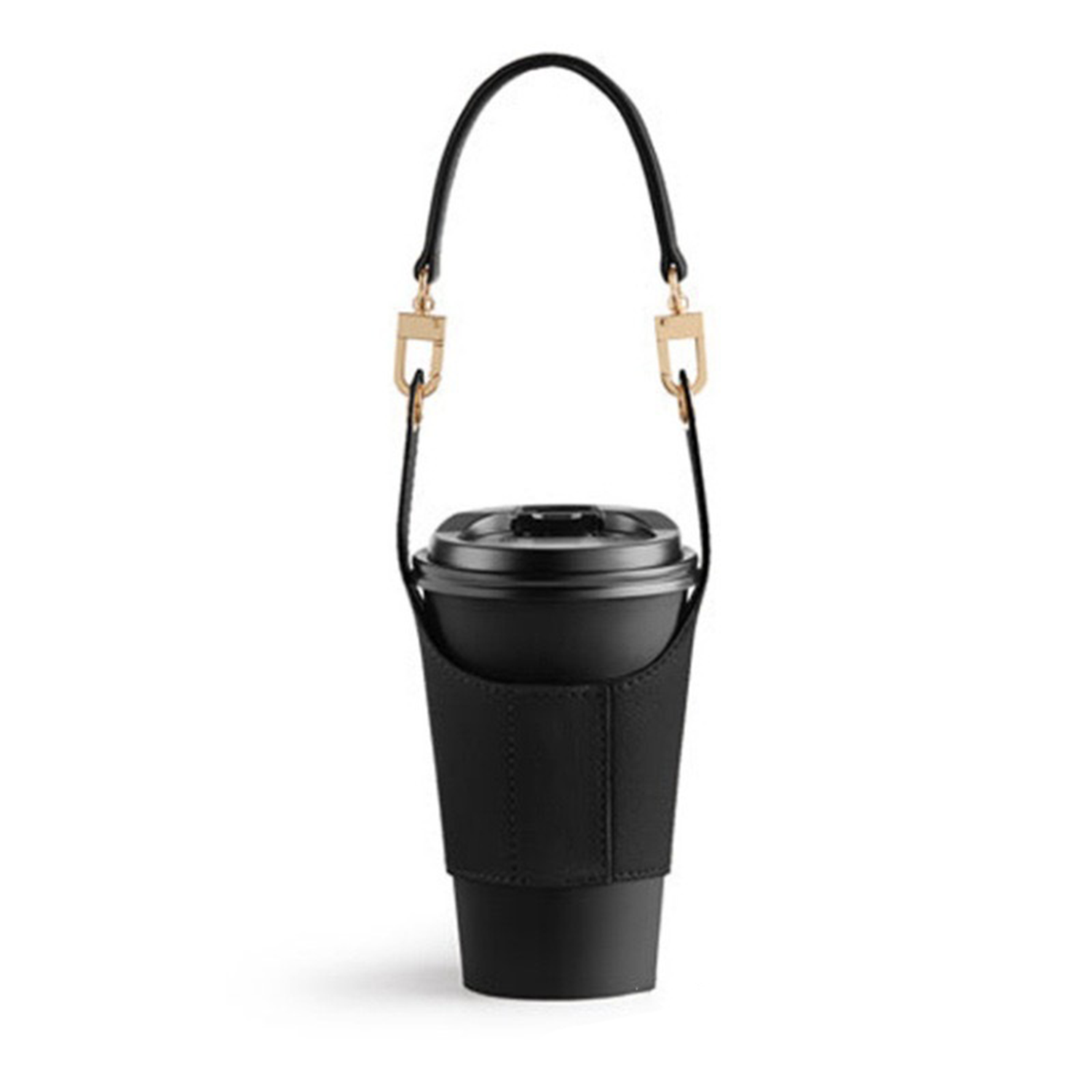 PU Coffee Cup Sleeve Carrier Holder - Image 3