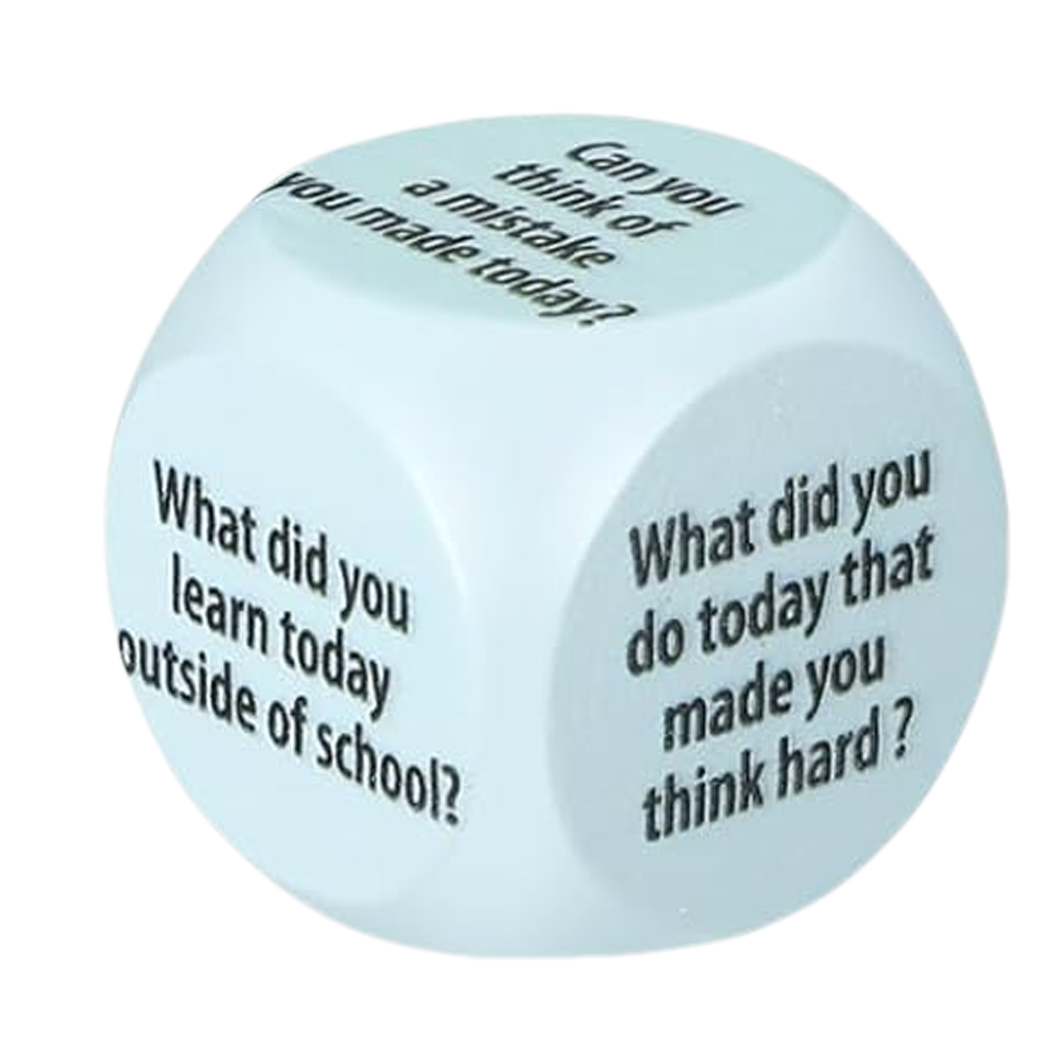 PU Foam Dice Cube Stress Reliever Conversation Toy - Image 5