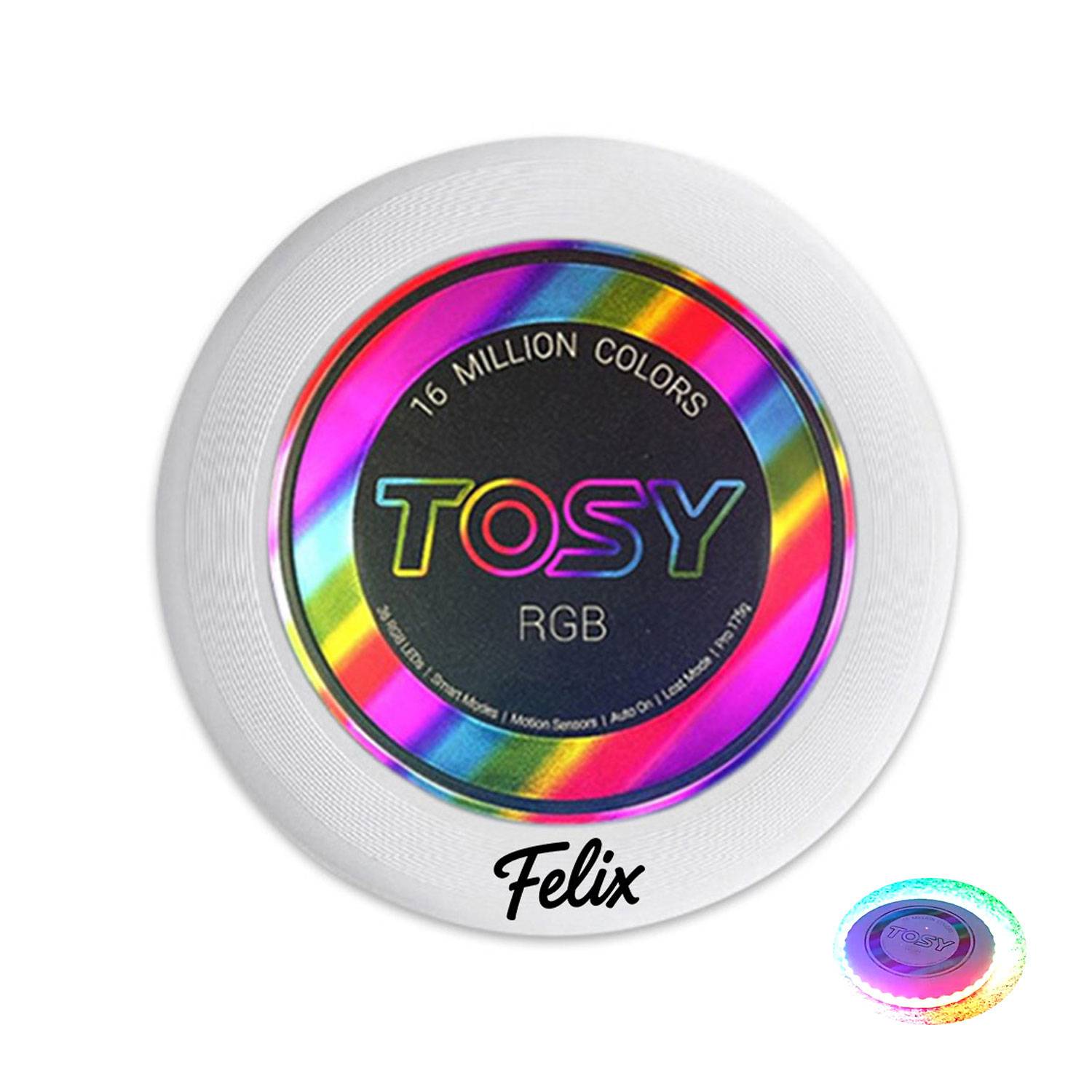 Custom LED Glowing Flying Disc - PE Material & Outdoor Fun