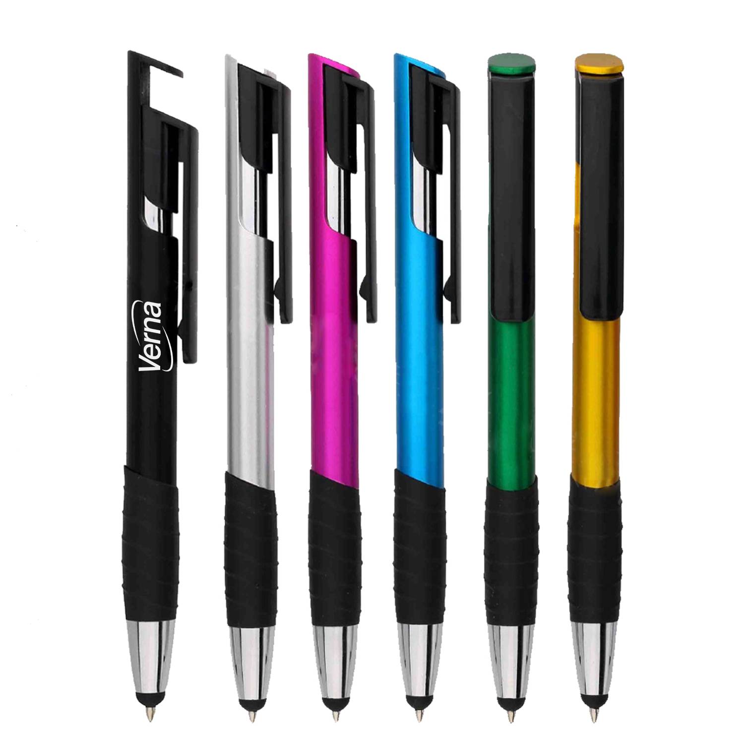 3 in 1 ABS Phone Stand Stylus Ballpoint Pen