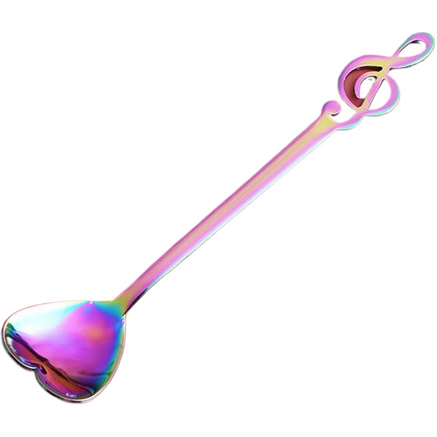 Music Note Heart Shaped Spoon - Image 3