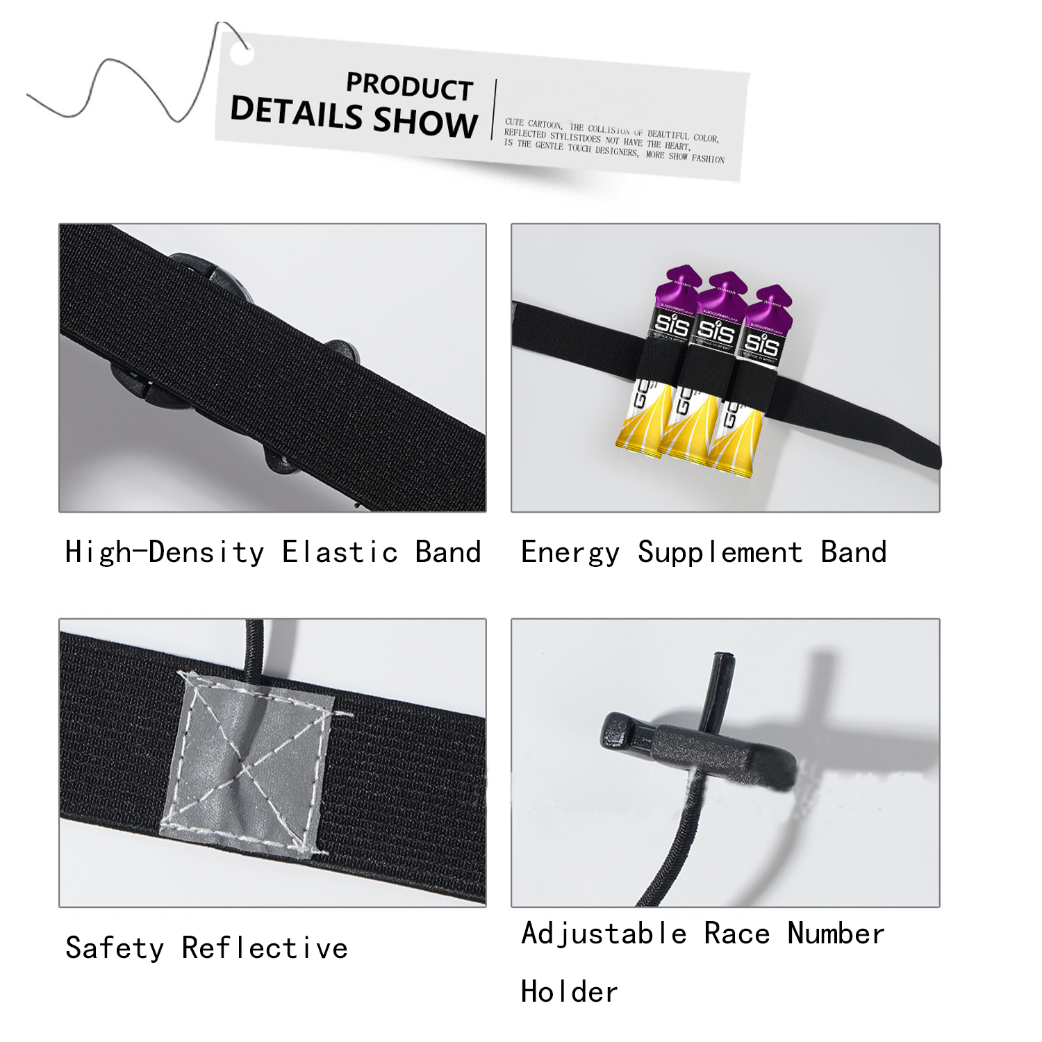 Adjustable Length and Tightness Marathon Energy Belt - Image 4