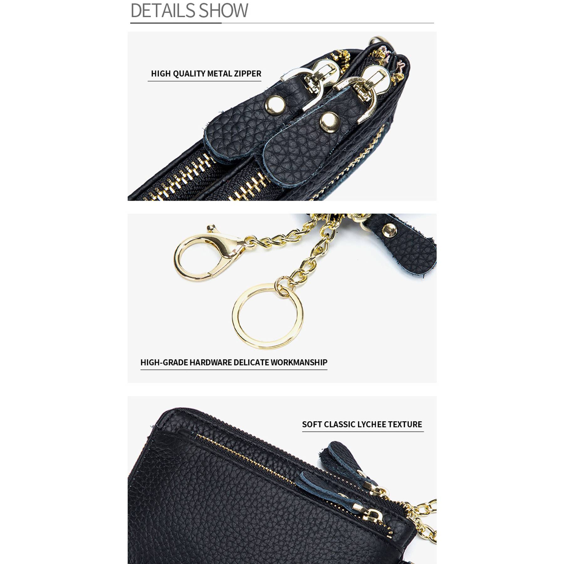 Genuine Leather Simple and versatile coin purse - Image 8