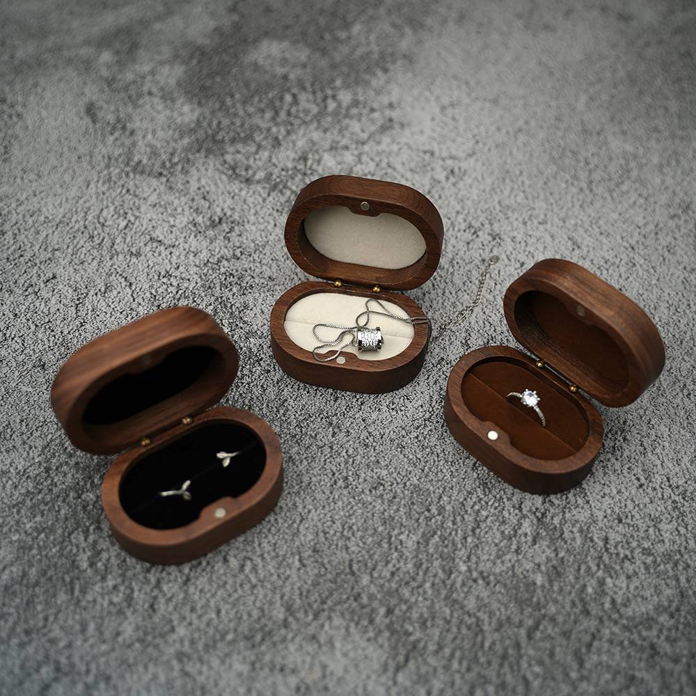 Oval Ring Box(Clear Top Optional) - Image 6