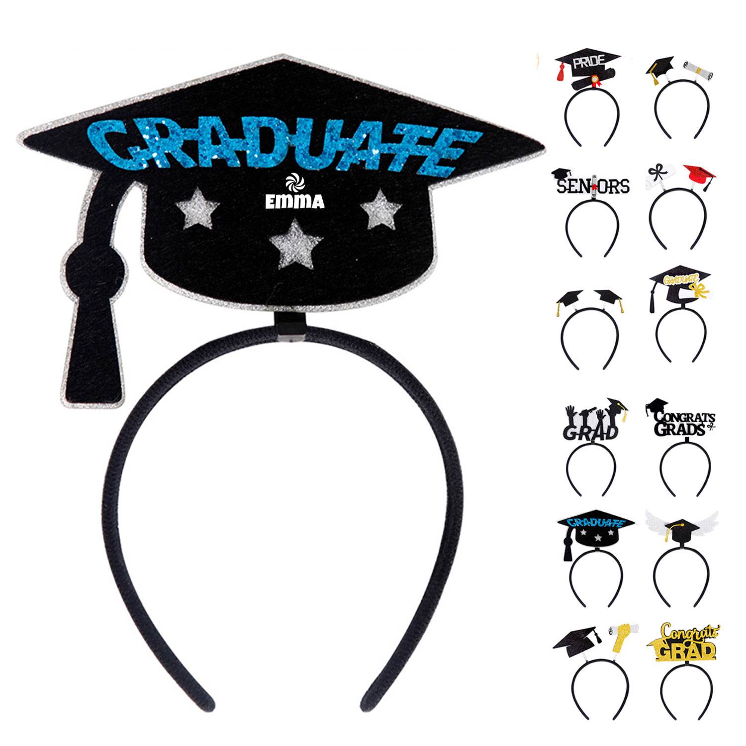 Graduation Headband Grad Cap Bopper
