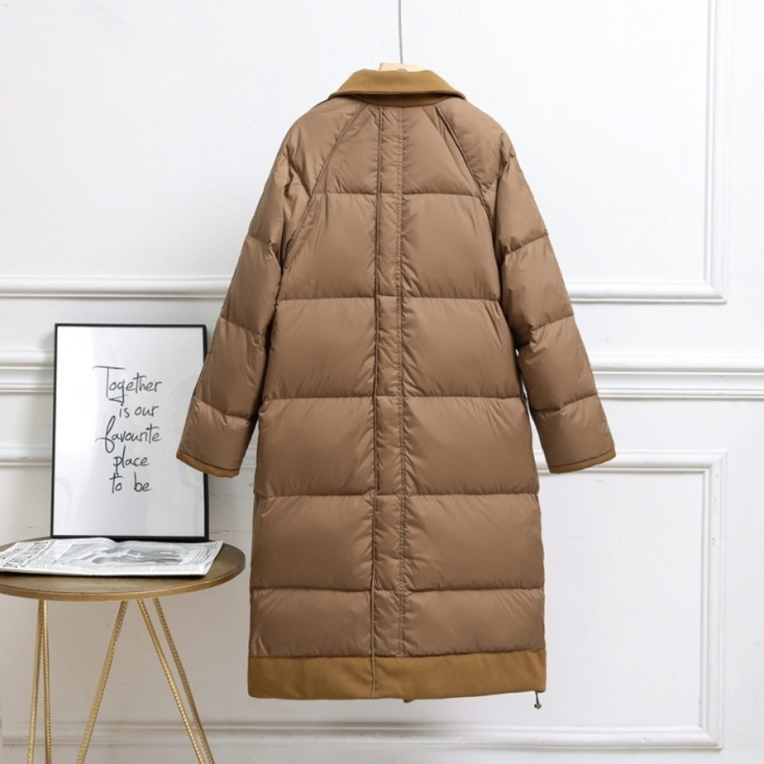 Women's Thickened Down Jacket Long Winter Coat - Image 5