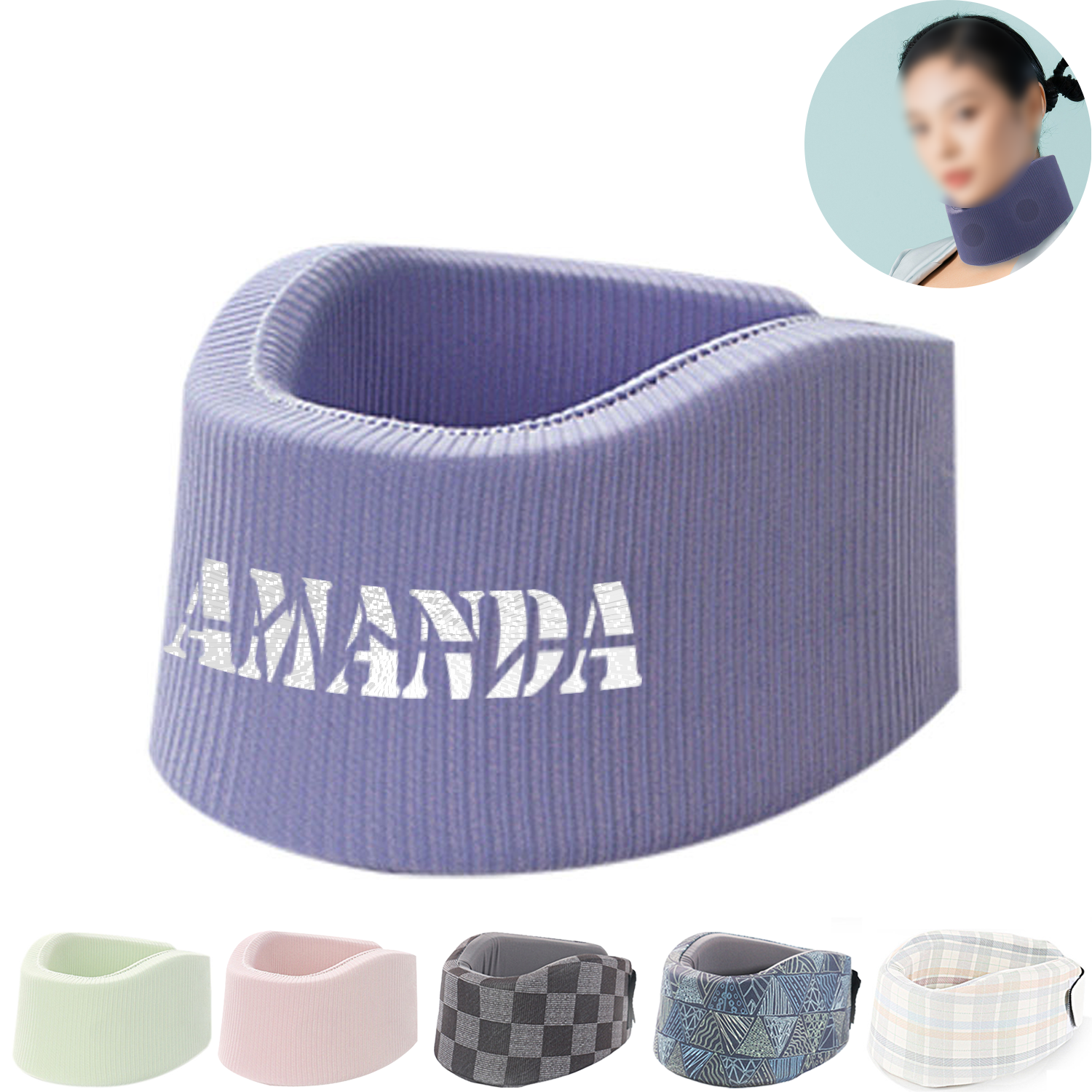 U-Shaped Memory Cotton Pillow