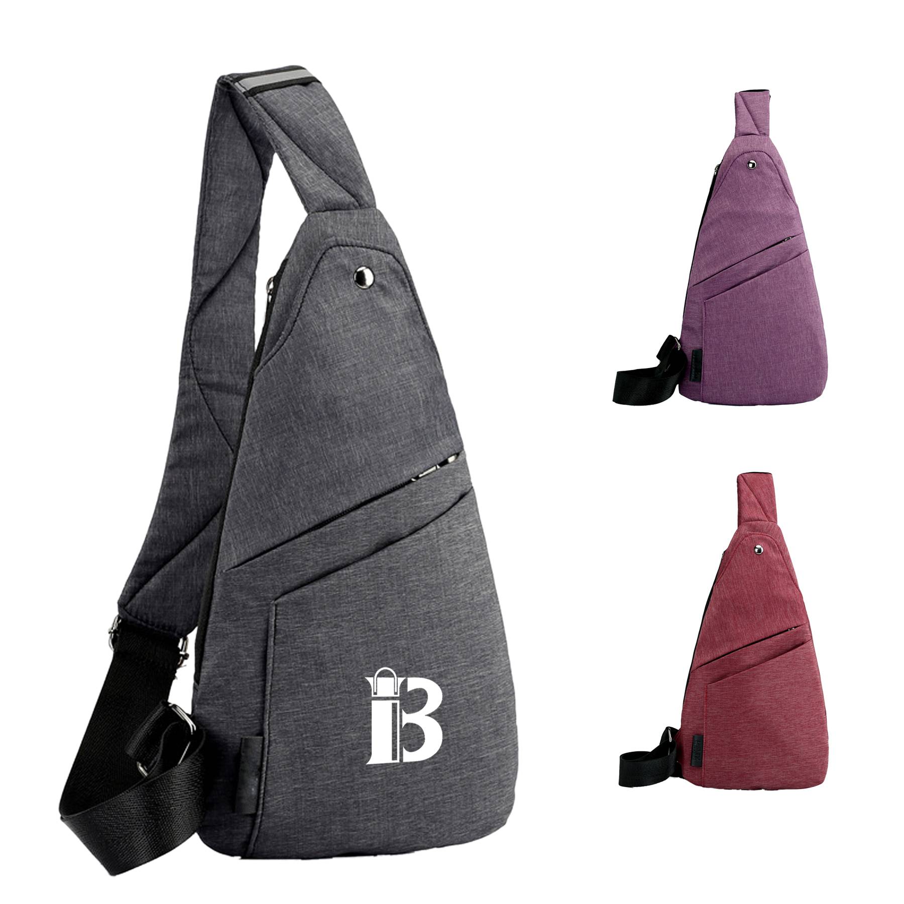 Canvas Crossbody Personal Pocket Bag