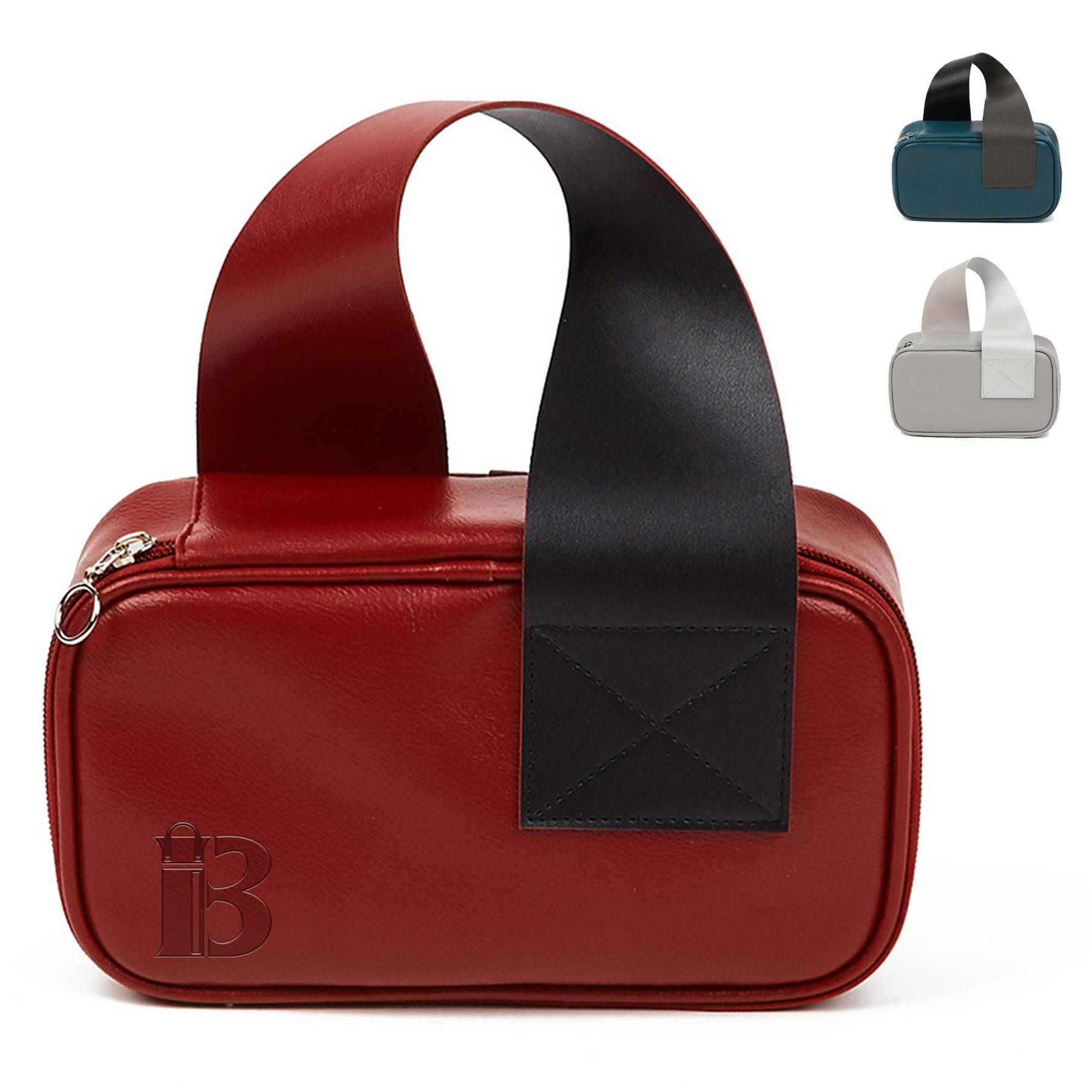 Fake Leather Handbag Makeup Bag