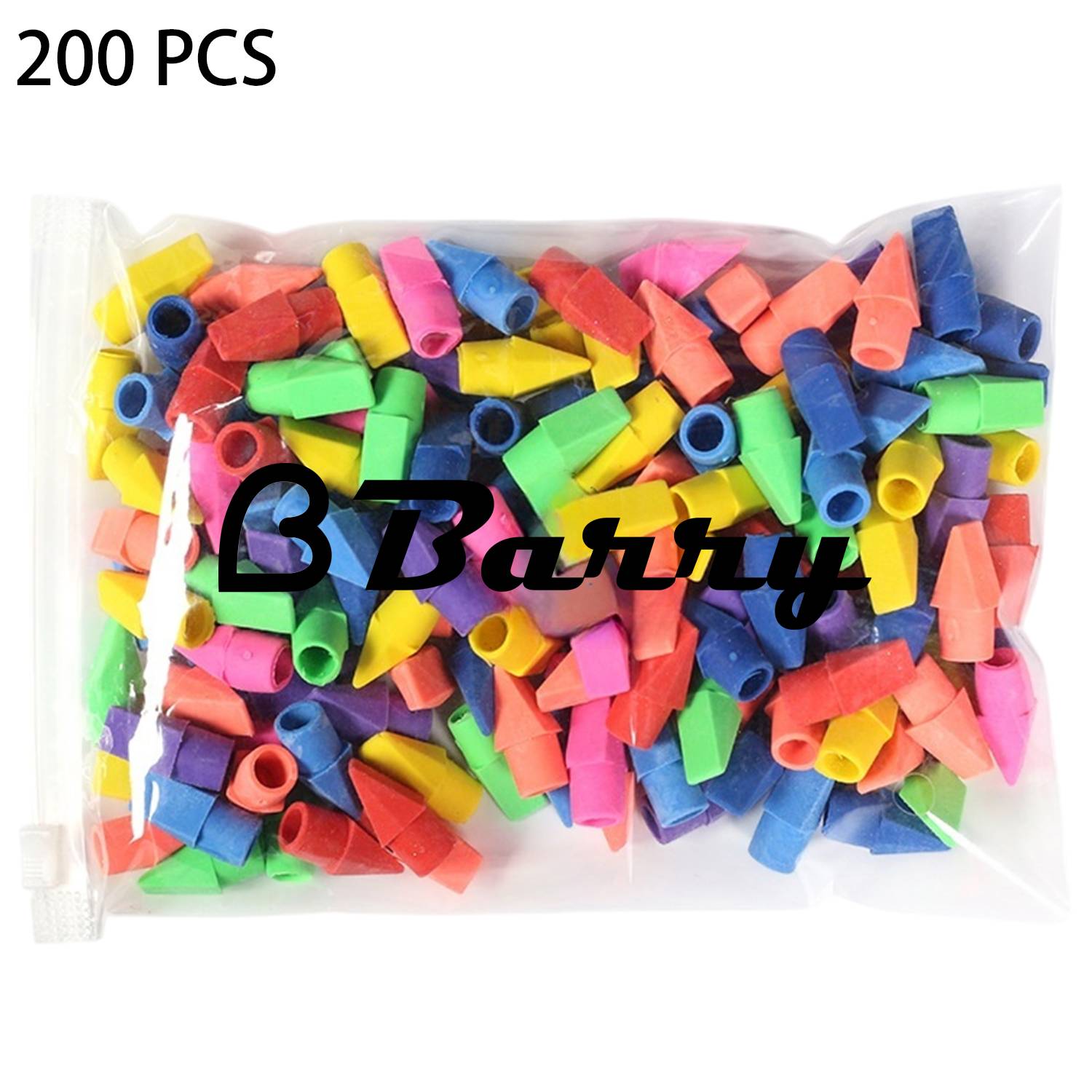 200 Pack Pencil Top Erasers for School Office