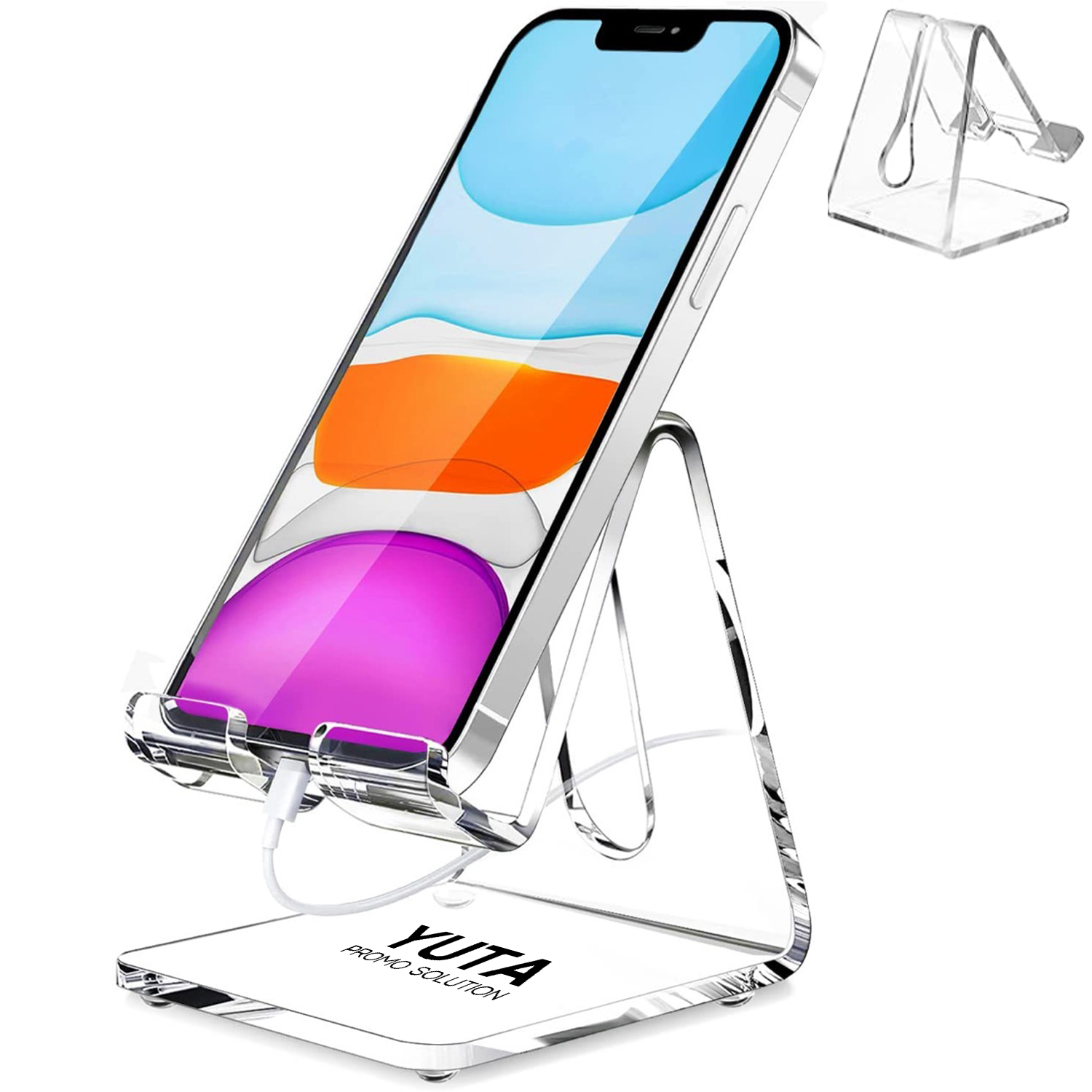 Acrylic Clear Phone Holder Stand