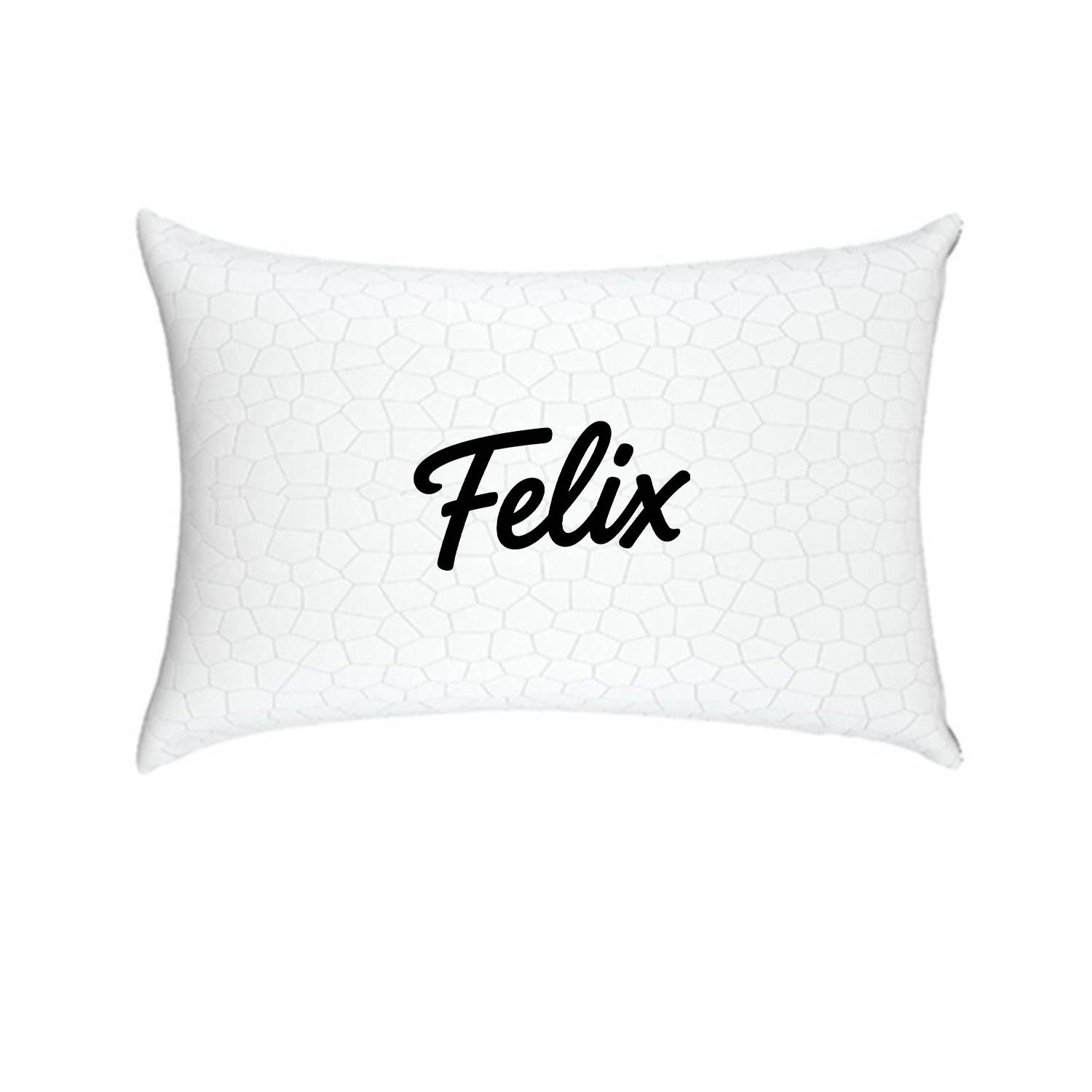 Cooling Memory Foam Pillow - Neck Support & Fiber Fill